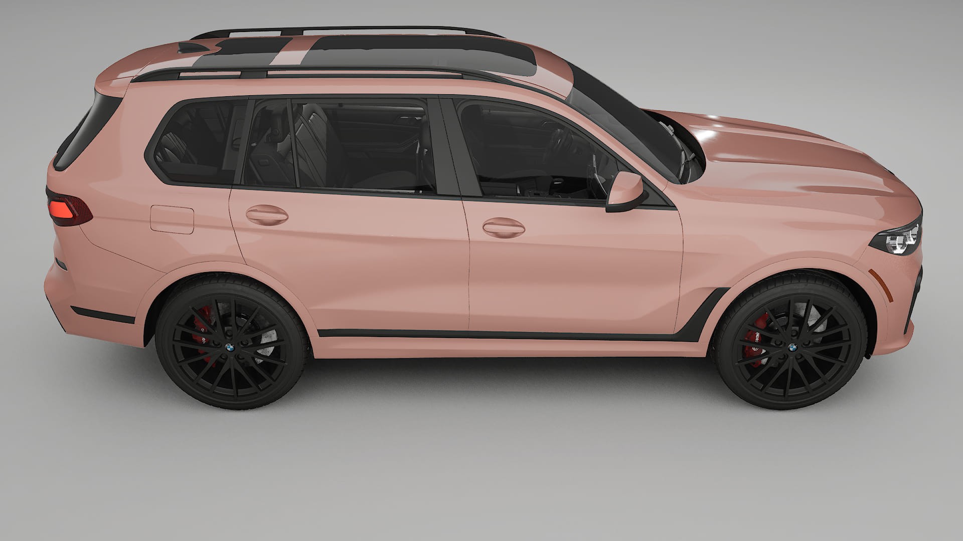 BMW X7 M G07 TPU Paint Protection Film | BLUSH Color Change PPF Full Pre-Cut Kit