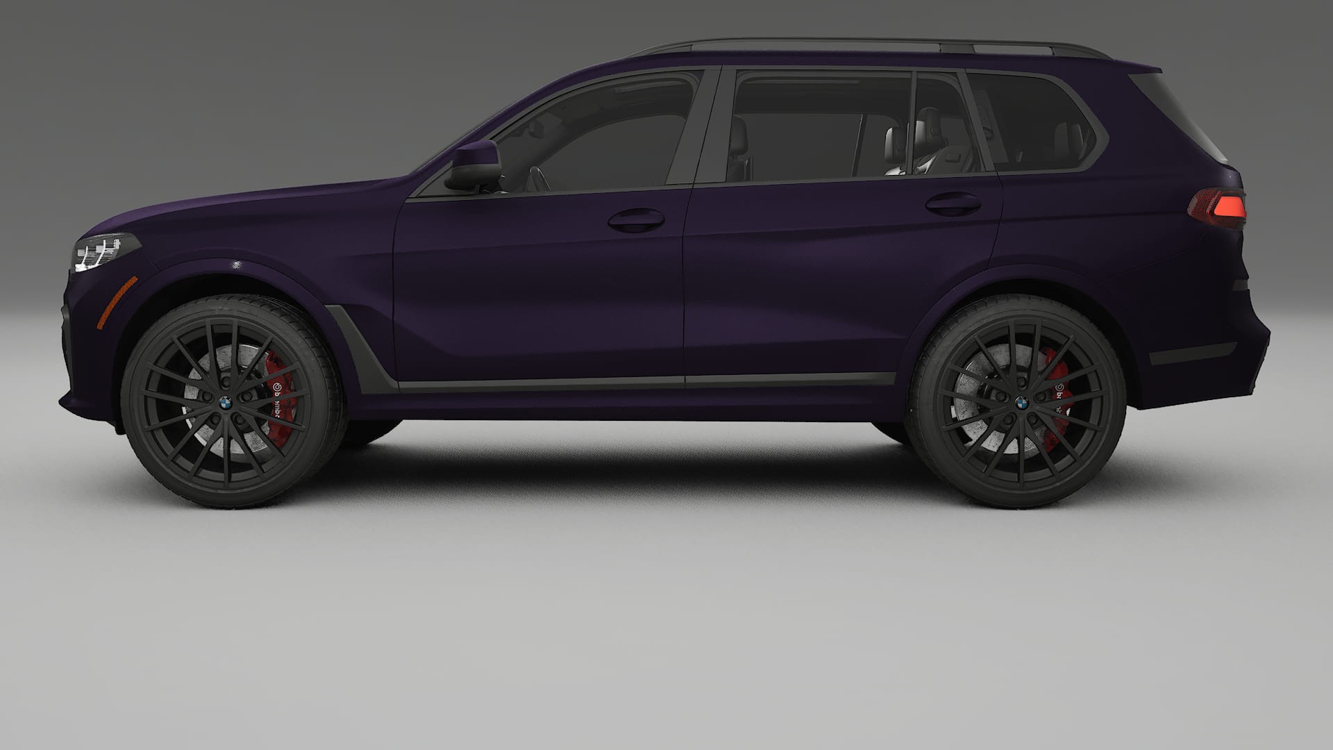 BMW X7 M G07 TPU Paint Protection Film | VIOLET Color Change PPF Full Pre-Cut Kit