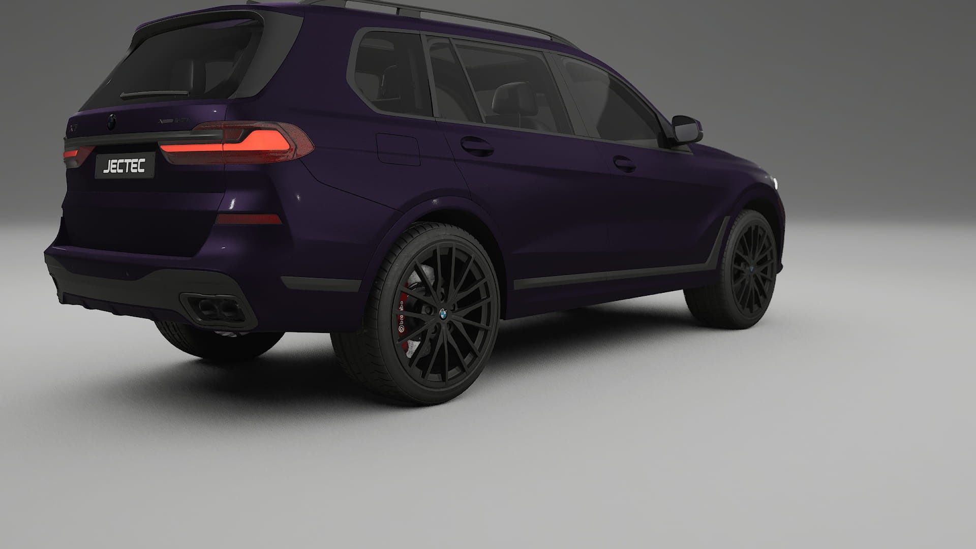 BMW X7 M G07 TPU Paint Protection Film | VIOLET Color Change PPF Full Pre-Cut Kit