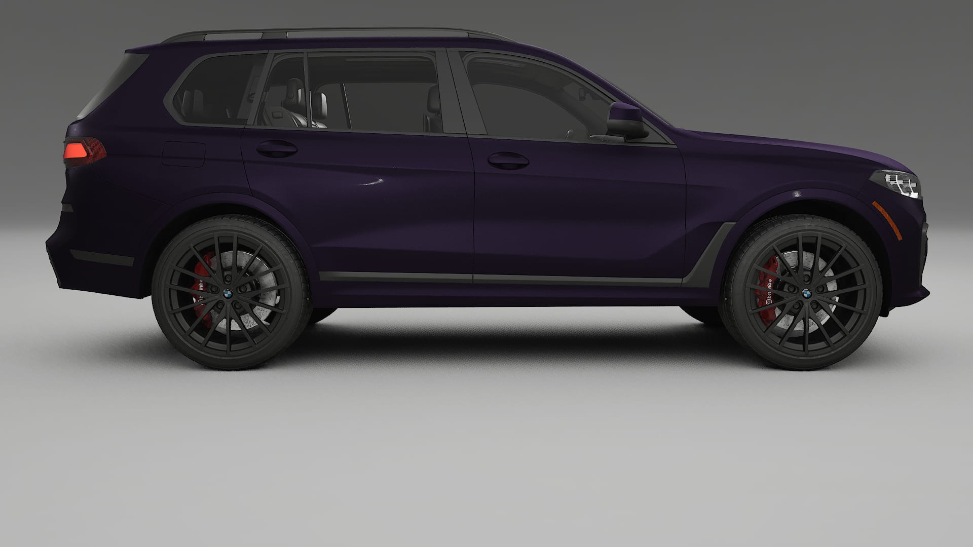 BMW X7 M G07 TPU Paint Protection Film | VIOLET Color Change PPF Full Pre-Cut Kit