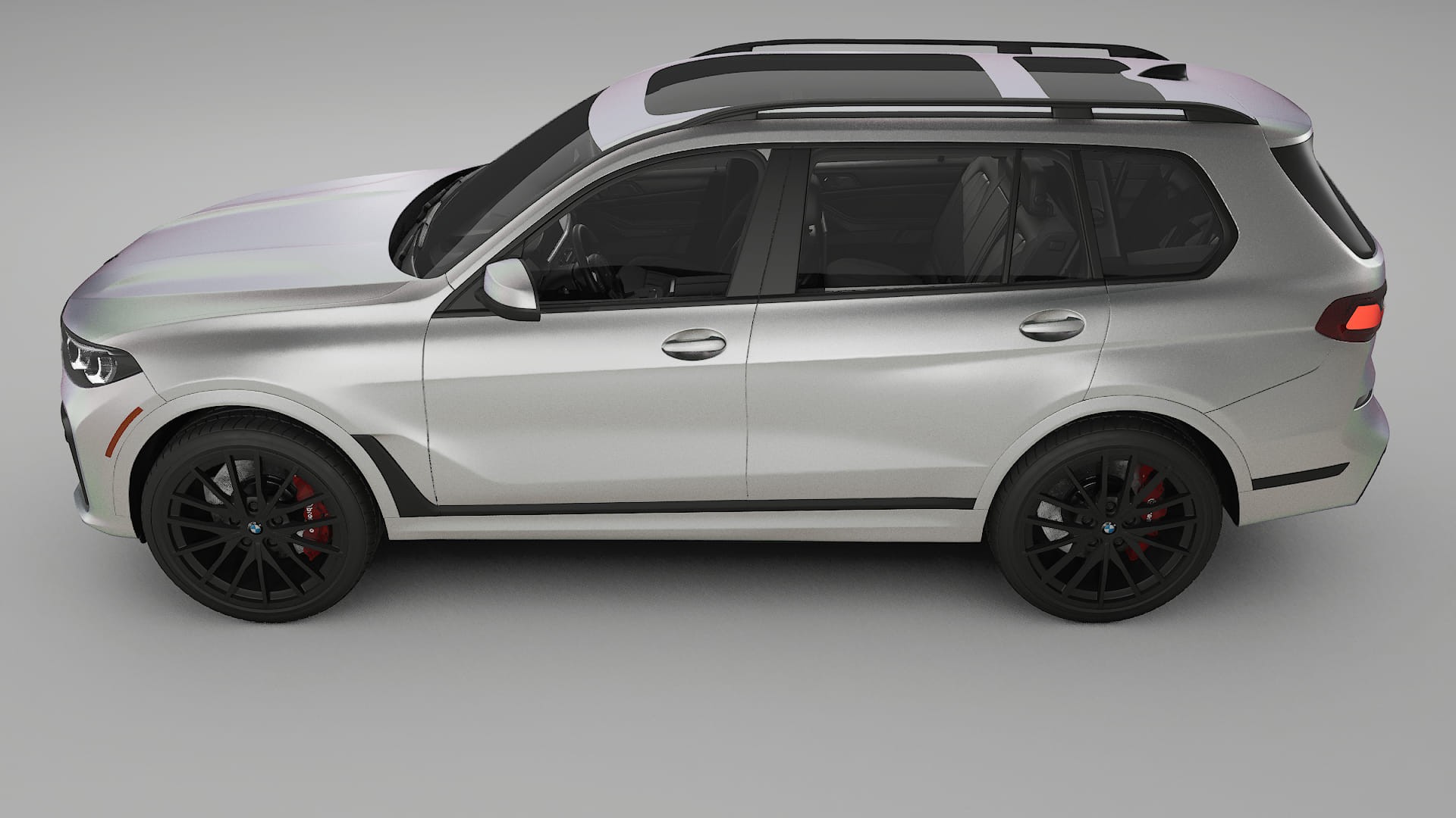 BMW X7 M G07 TPU Paint Protection Film | NEBULA Color Change PPF Full Pre-Cut Kit