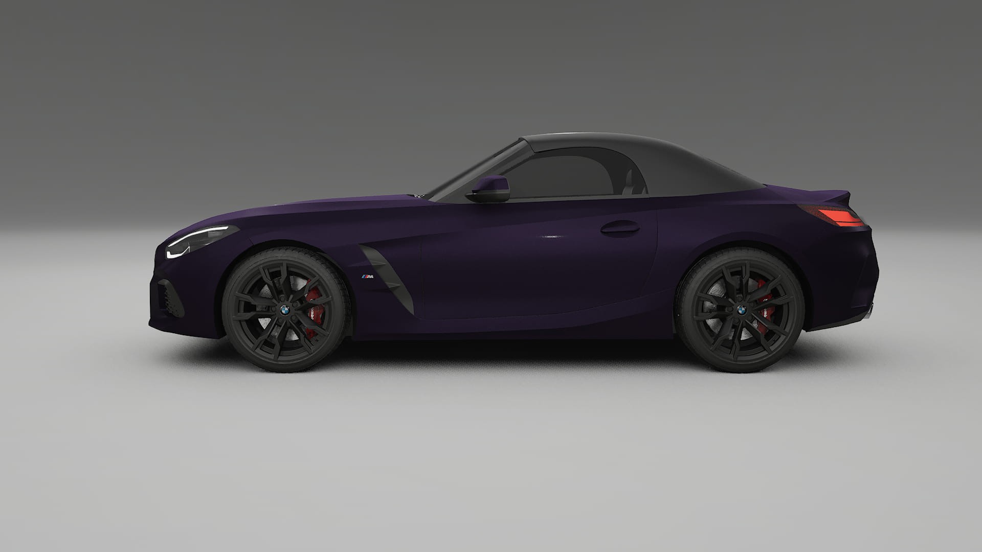 BMW Z4 G29 M40i First edition roadster TPU Paint Protection Film | VIOLET Color Change PPF Full Pre-Cut Kit