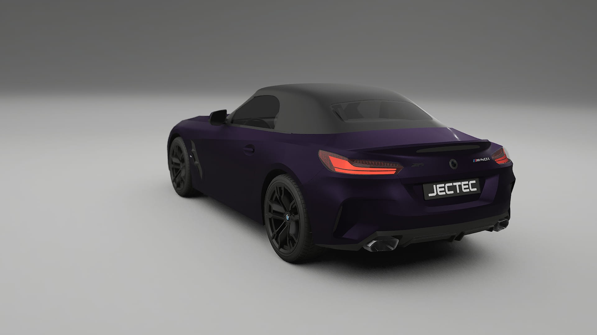 BMW Z4 G29 M40i First edition roadster TPU Paint Protection Film | VIOLET Color Change PPF Full Pre-Cut Kit