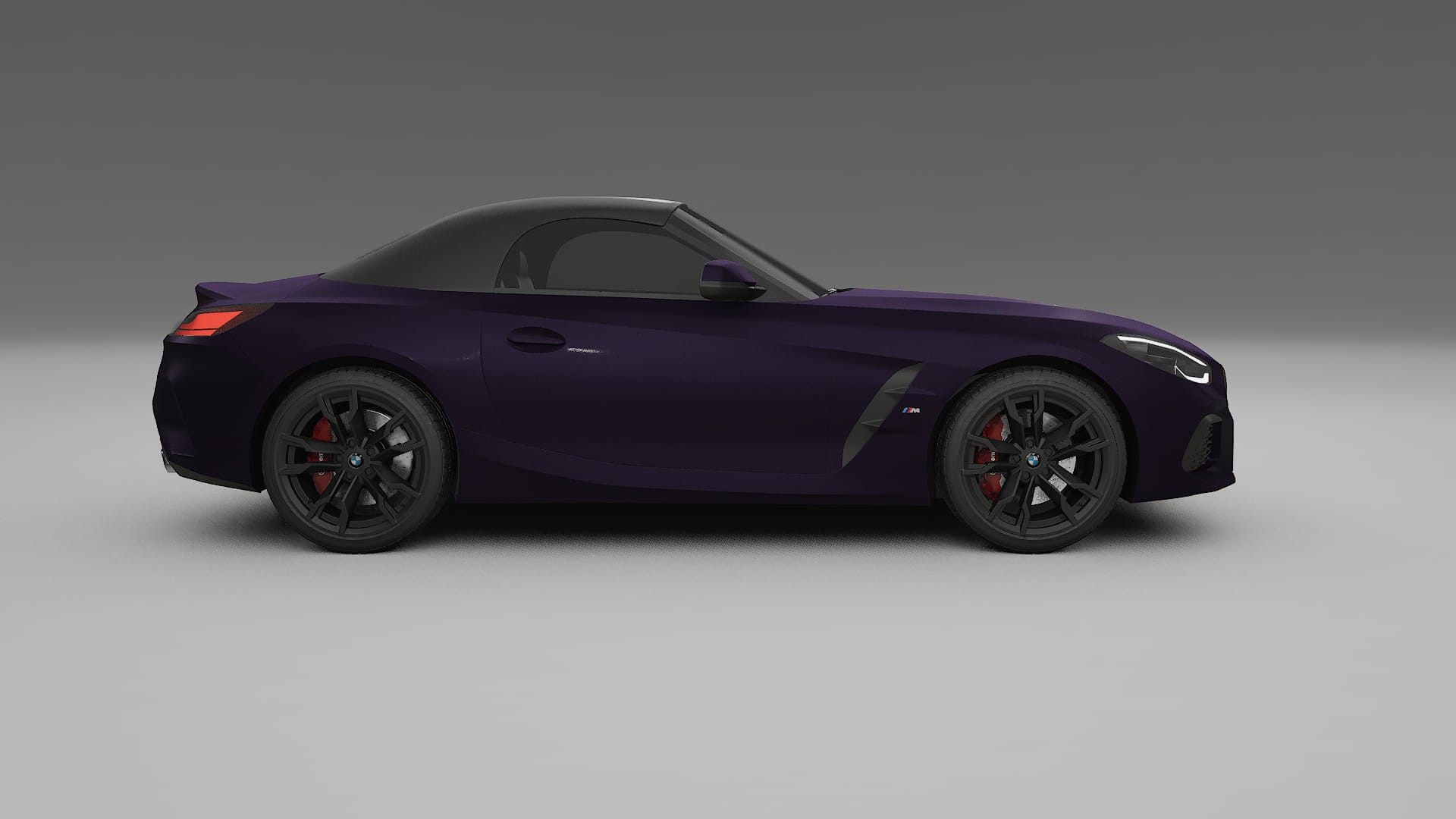 BMW Z4 G29 M40i First edition roadster TPU Paint Protection Film | VIOLET Color Change PPF Full Pre-Cut Kit