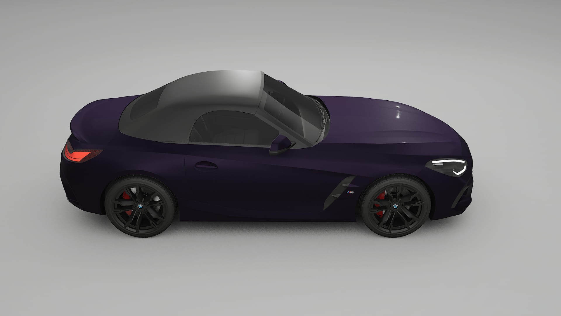 BMW Z4 G29 M40i First edition roadster TPU Paint Protection Film | VIOLET Color Change PPF Full Pre-Cut Kit