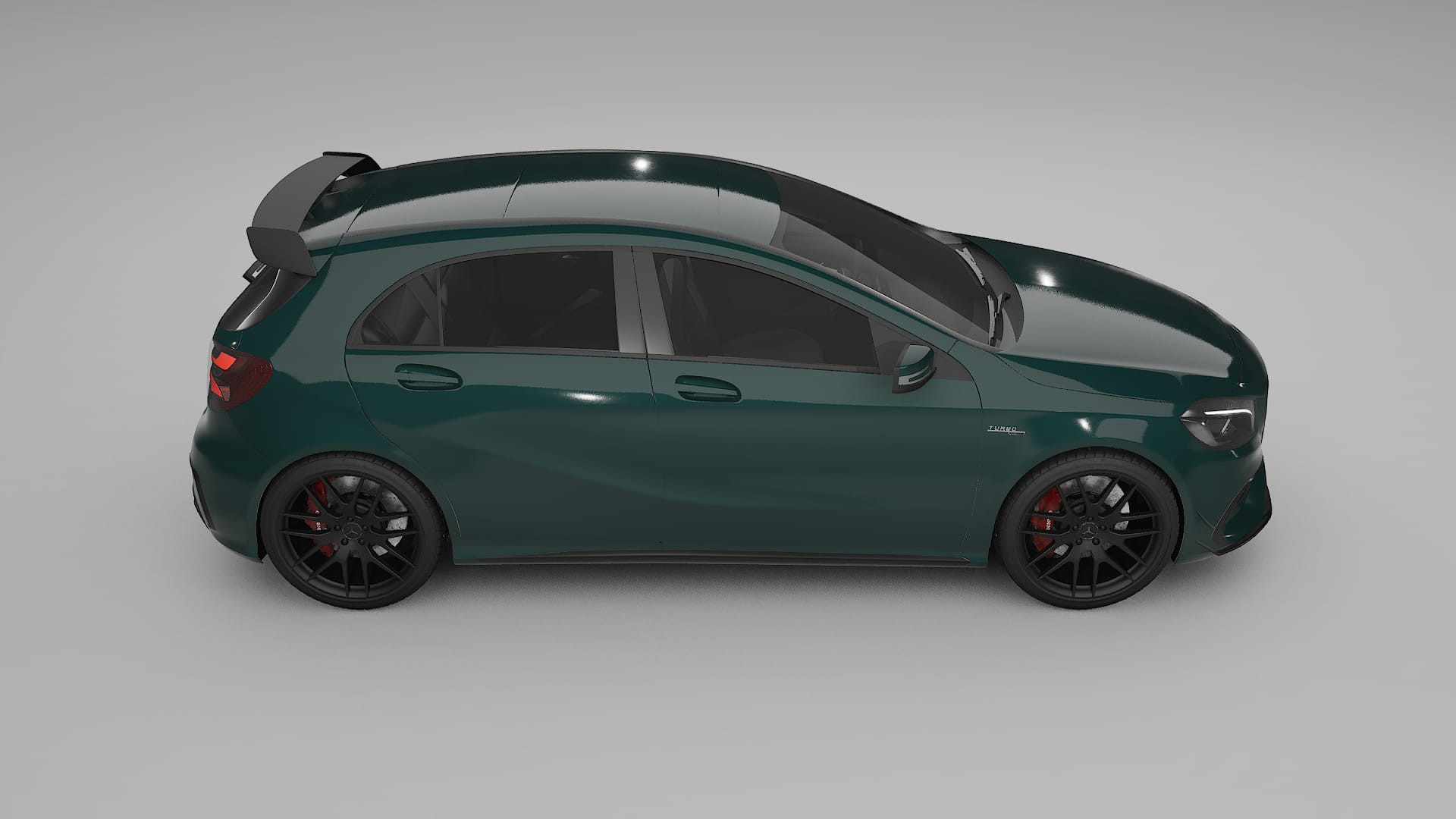 Mercedes A45 AMG W176 TPU Paint Protection Film | INFERNO Color Change PPF Full Pre-Cut Kit