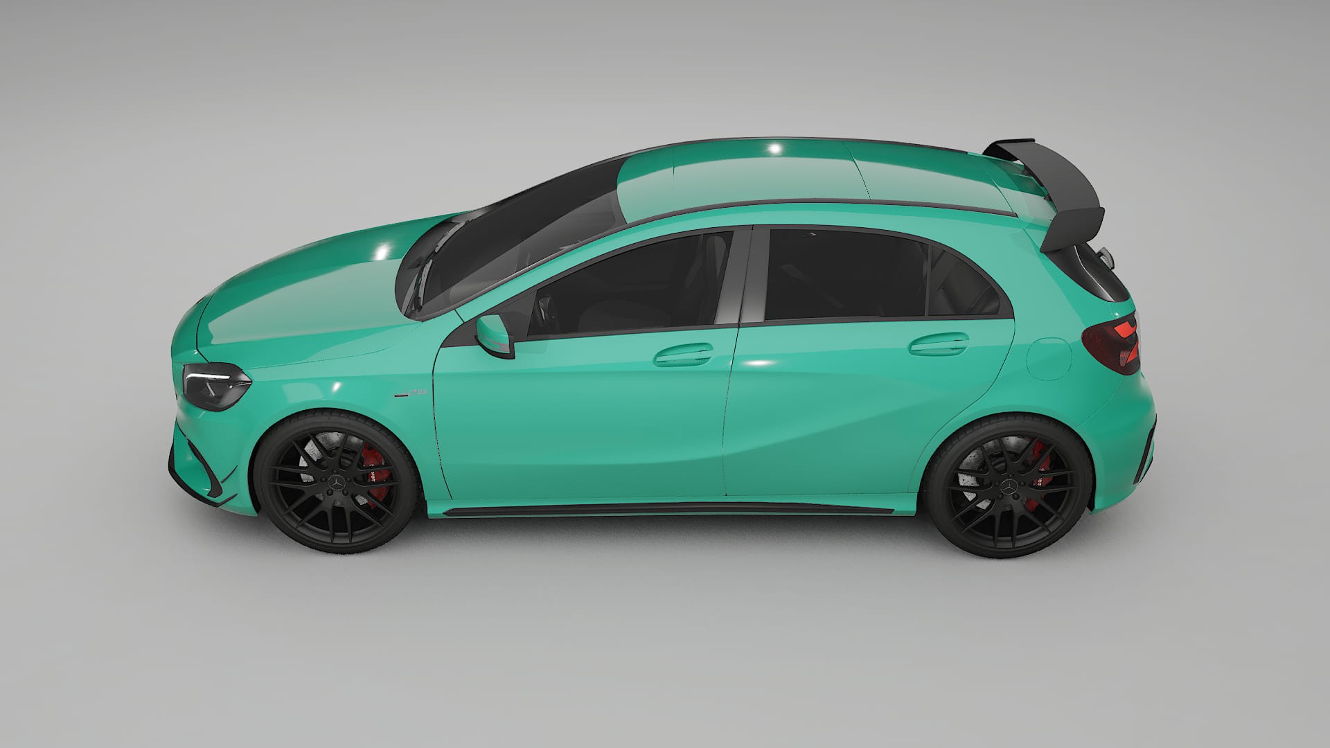 Mercedes A45 AMG W176 TPU Paint Protection Film | JEWEL Color Change PPF Full Pre-Cut Kit