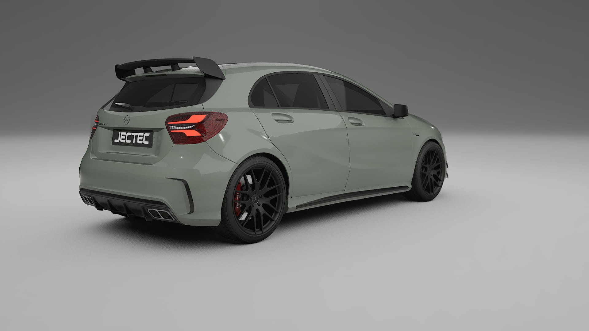 Mercedes A45 AMG W176 TPU Paint Protection Film | SLATE Color Change PPF Full Pre-Cut Kit