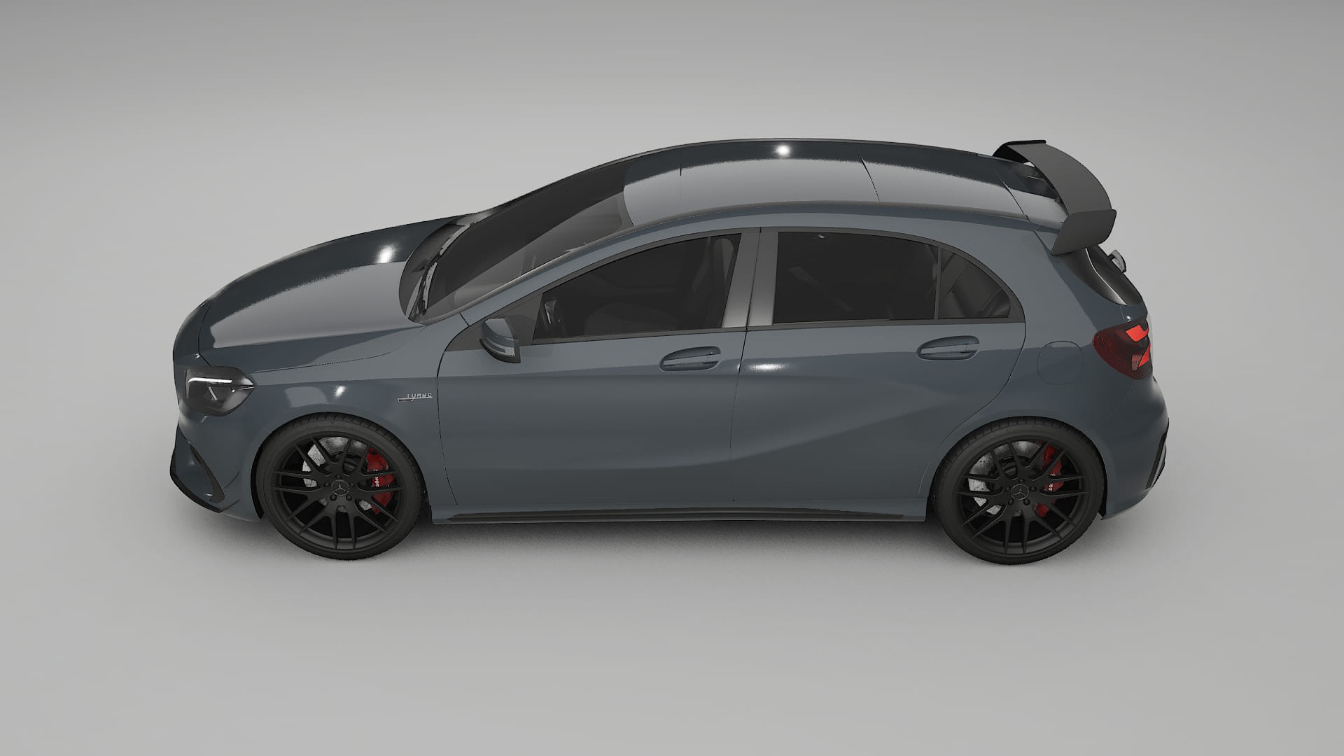 Mercedes A45 AMG W176 TPU Paint Protection Film | GRANITE Color Change PPF Full Pre-Cut Kit