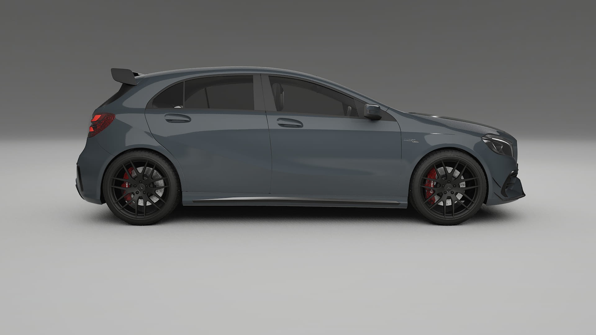 Mercedes A45 AMG W176 TPU Paint Protection Film | GRANITE Color Change PPF Full Pre-Cut Kit