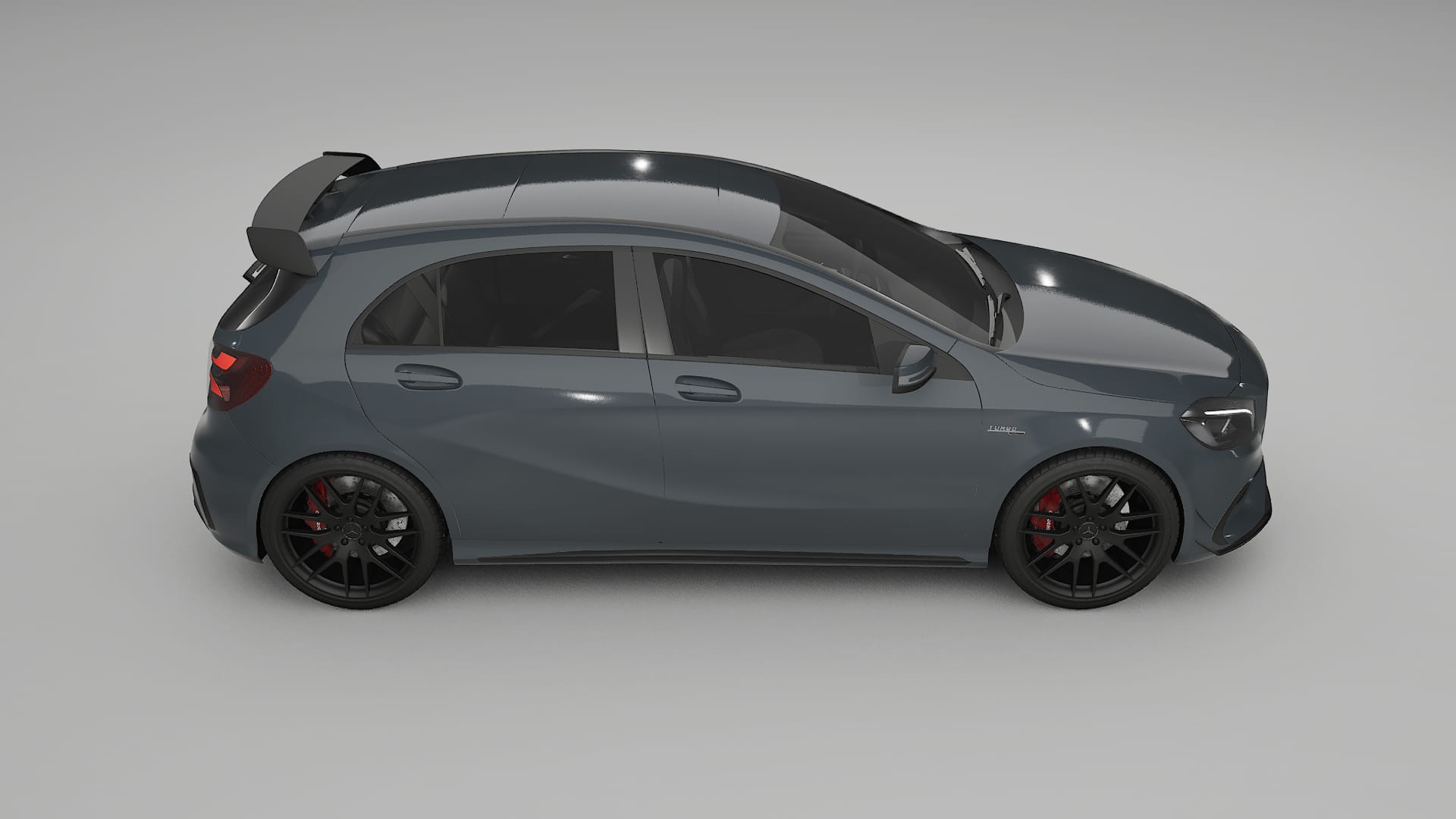 Mercedes A45 AMG W176 TPU Paint Protection Film | GRANITE Color Change PPF Full Pre-Cut Kit
