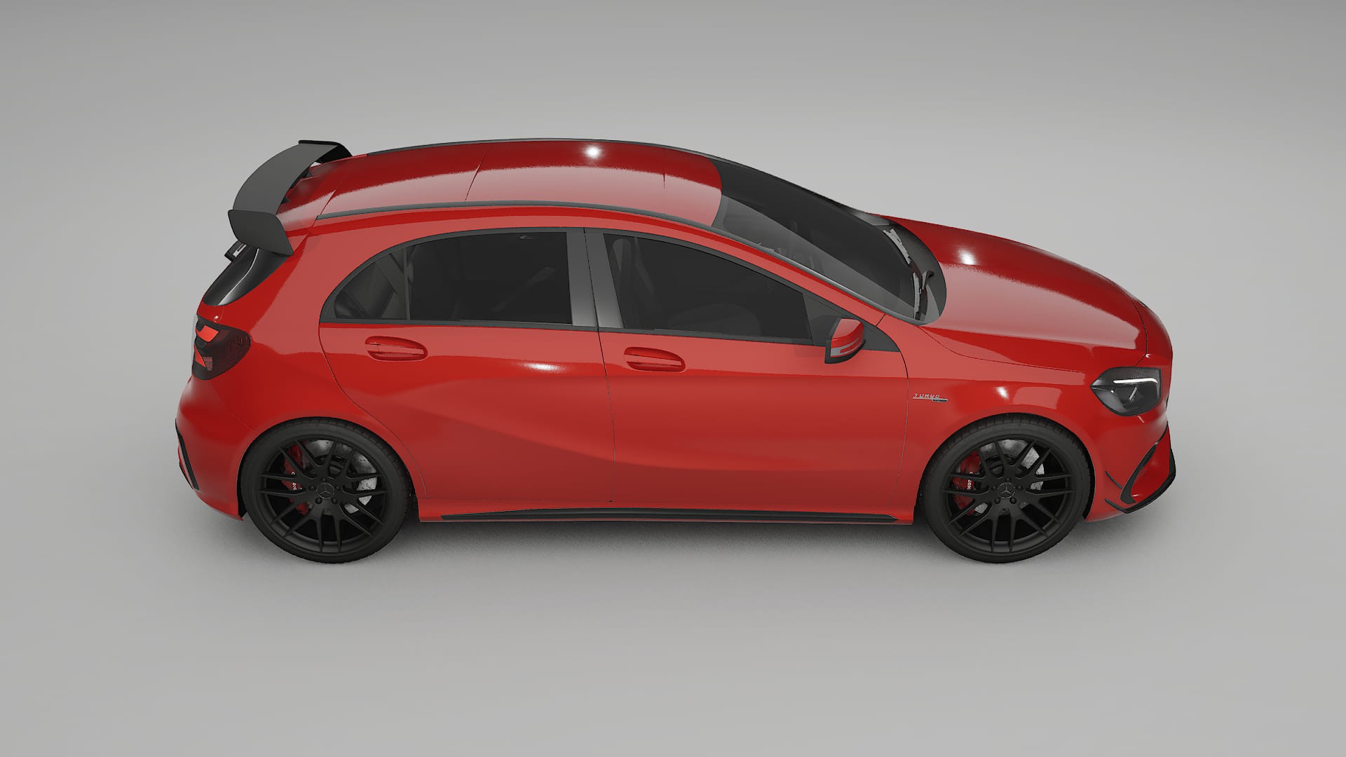 Mercedes A45 AMG W176 TPU Paint Protection Film | BLAZE Color Change PPF Full Pre-Cut Kit