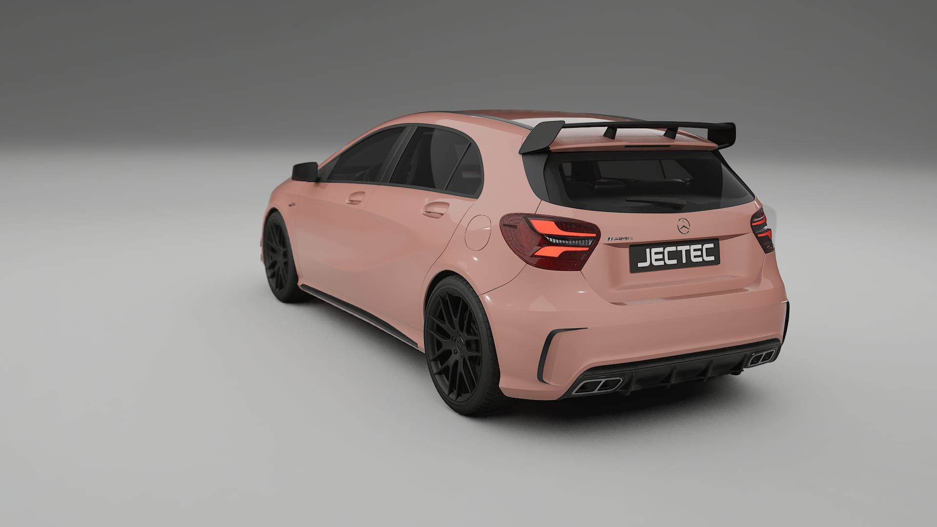 Mercedes A45 AMG W176 TPU Paint Protection Film | BLUSH Color Change PPF Full Pre-Cut Kit