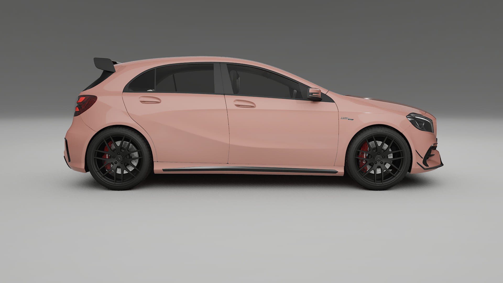 Mercedes A45 AMG W176 TPU Paint Protection Film | BLUSH Color Change PPF Full Pre-Cut Kit