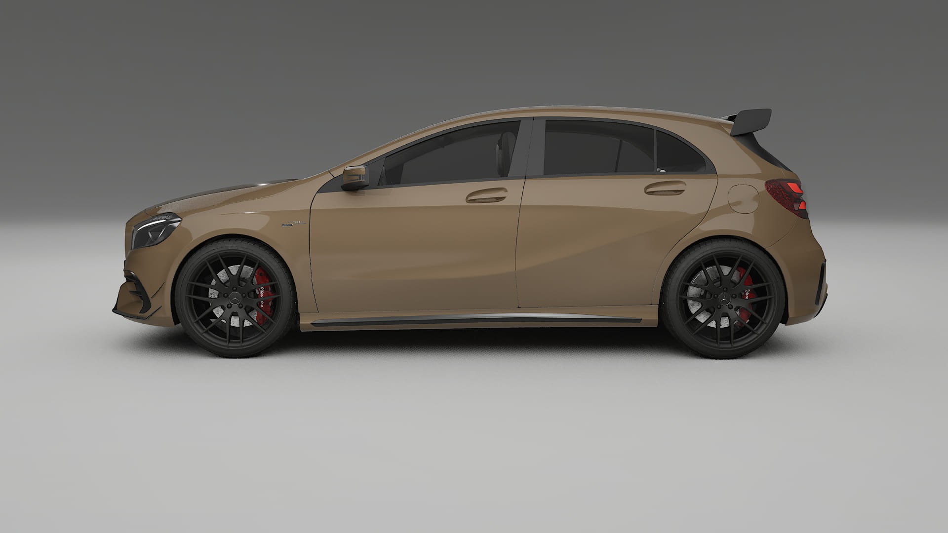 Mercedes A45 AMG W176 TPU Paint Protection Film | SAHARA Color Change PPF Full Pre-Cut Kit