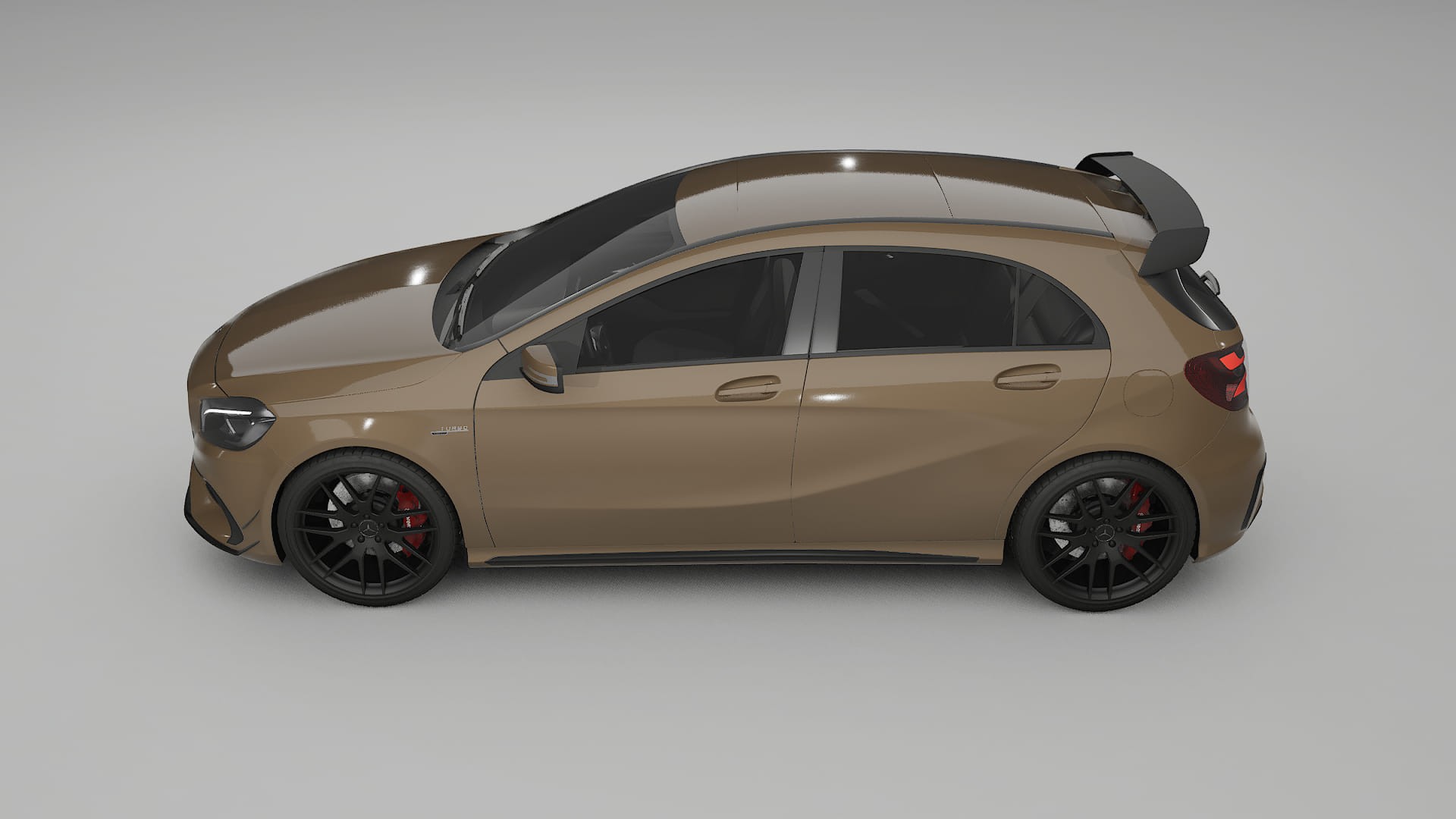 Mercedes A45 AMG W176 TPU Paint Protection Film | SAHARA Color Change PPF Full Pre-Cut Kit