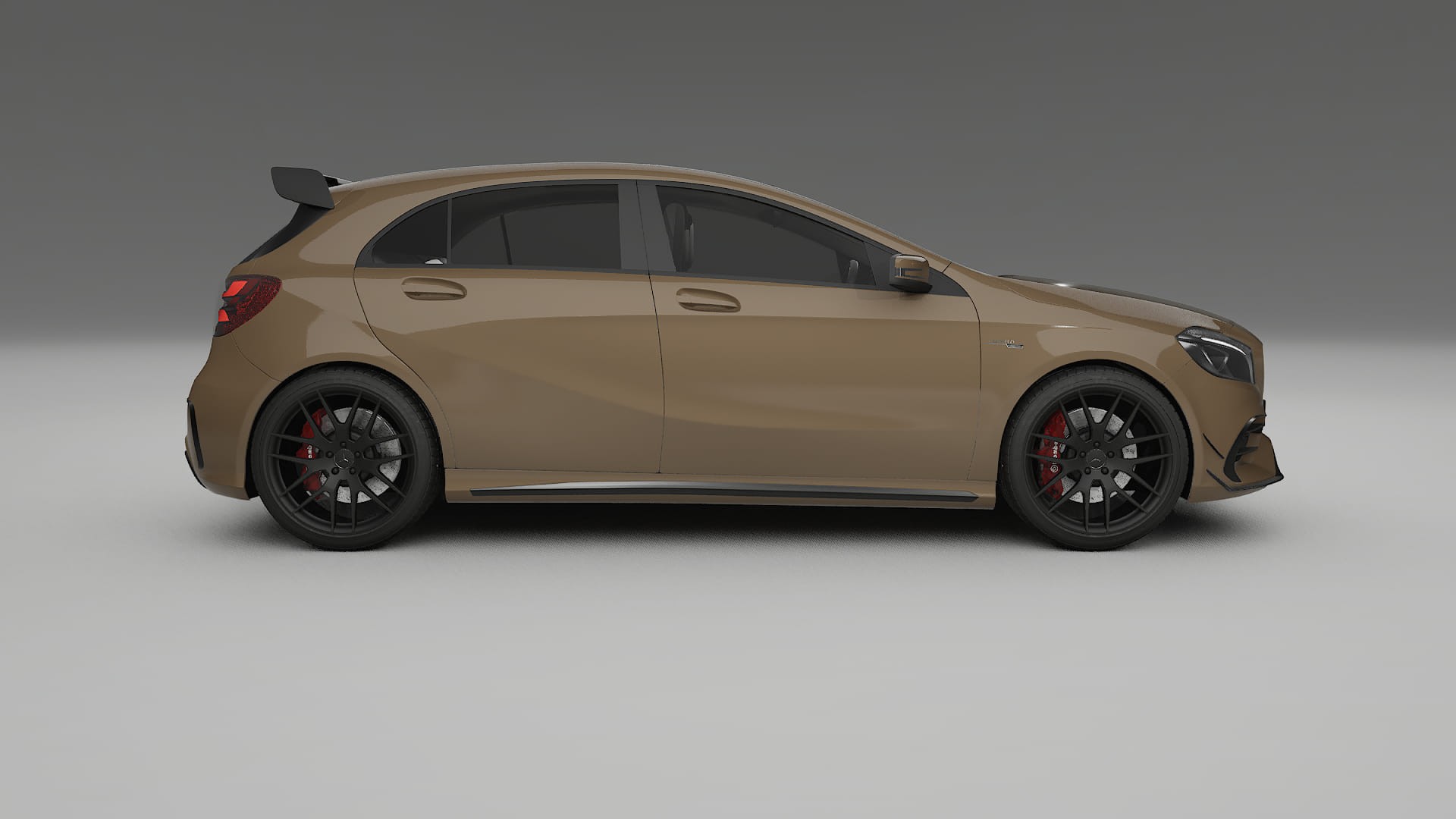 Mercedes A45 AMG W176 TPU Paint Protection Film | SAHARA Color Change PPF Full Pre-Cut Kit