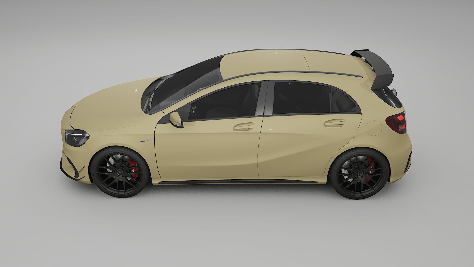 Mercedes A45 AMG W176 TPU Paint Protection Film | SAND Color Change PPF Full Pre-Cut Kit
