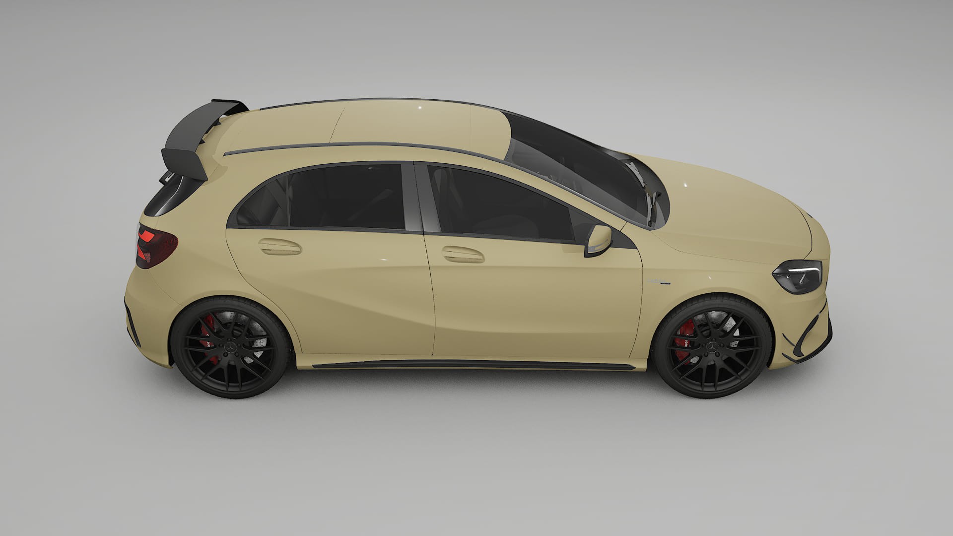 Mercedes A45 AMG W176 TPU Paint Protection Film | SAND Color Change PPF Full Pre-Cut Kit