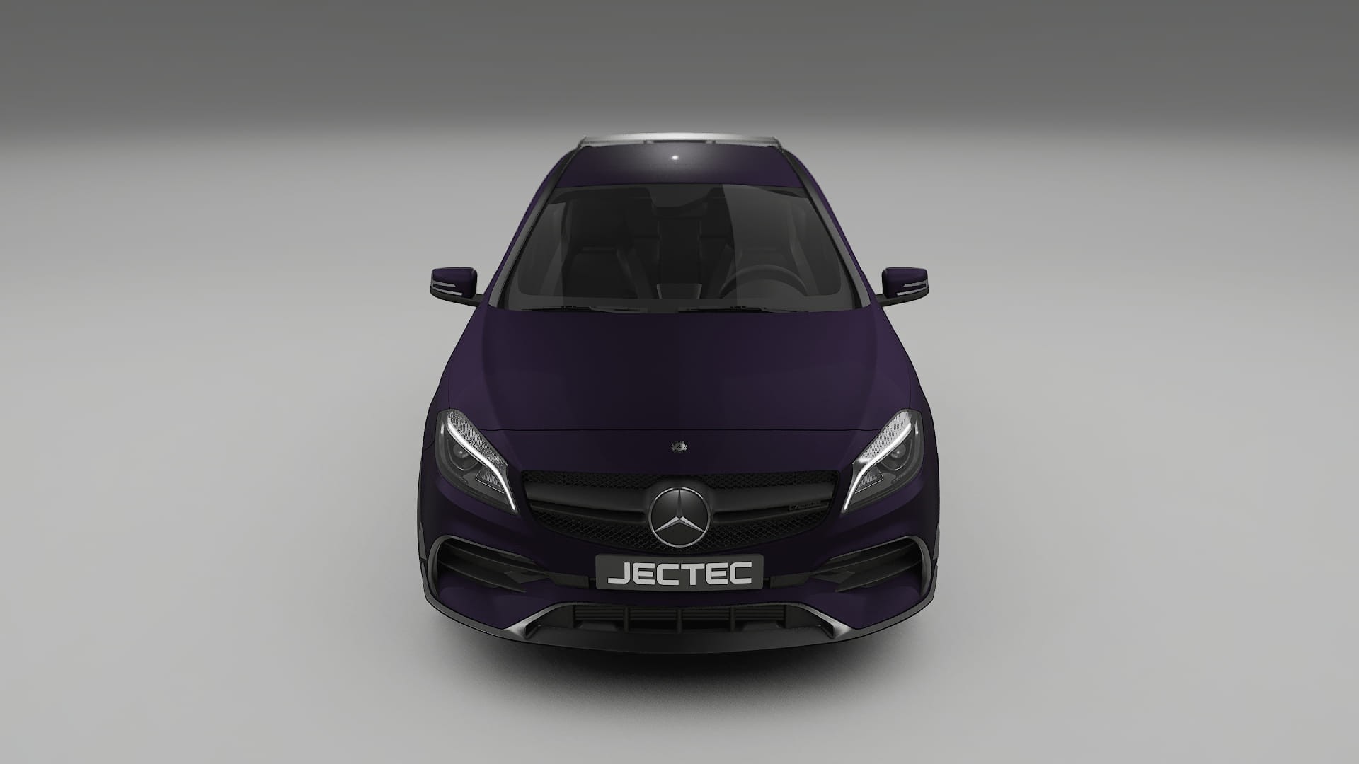 Mercedes A45 AMG W176 TPU Paint Protection Film | VIOLET Color Change PPF Full Pre-Cut Kit
