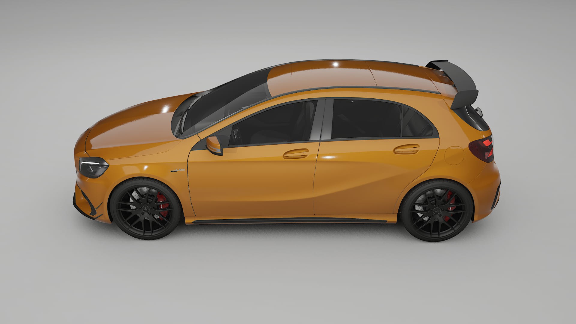 Mercedes A45 AMG W176 TPU Paint Protection Film | DAISY Color Change PPF Full Pre-Cut Kit