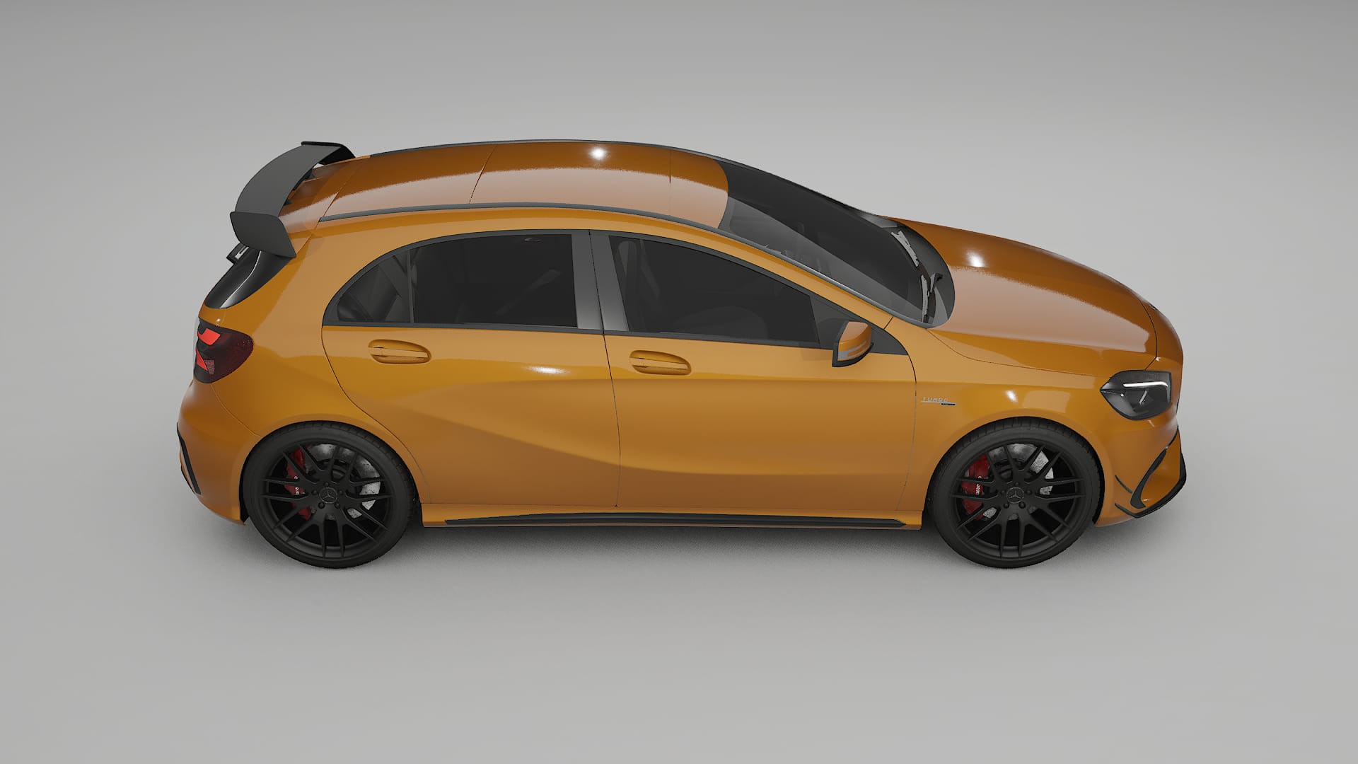 Mercedes A45 AMG W176 TPU Paint Protection Film | DAISY Color Change PPF Full Pre-Cut Kit
