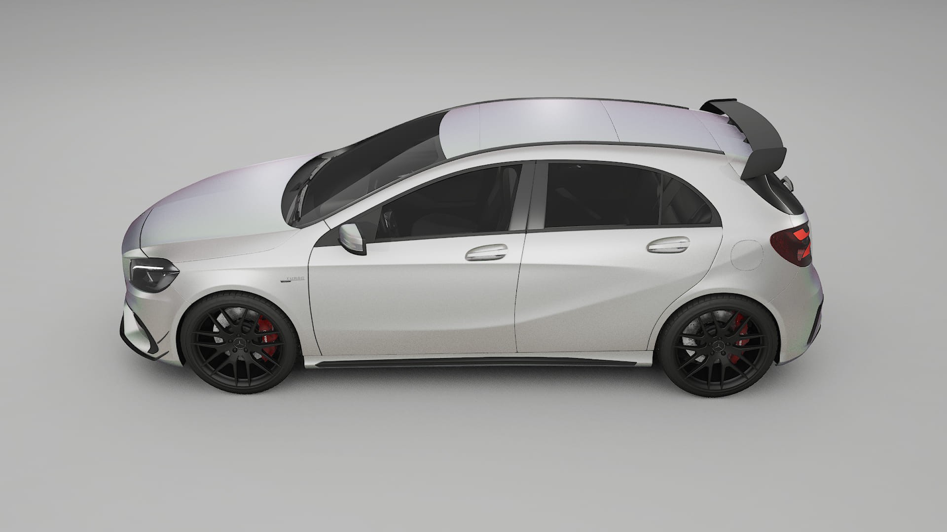 Mercedes A45 AMG W176 TPU Paint Protection Film | NEBULA Color Change PPF Full Pre-Cut Kit