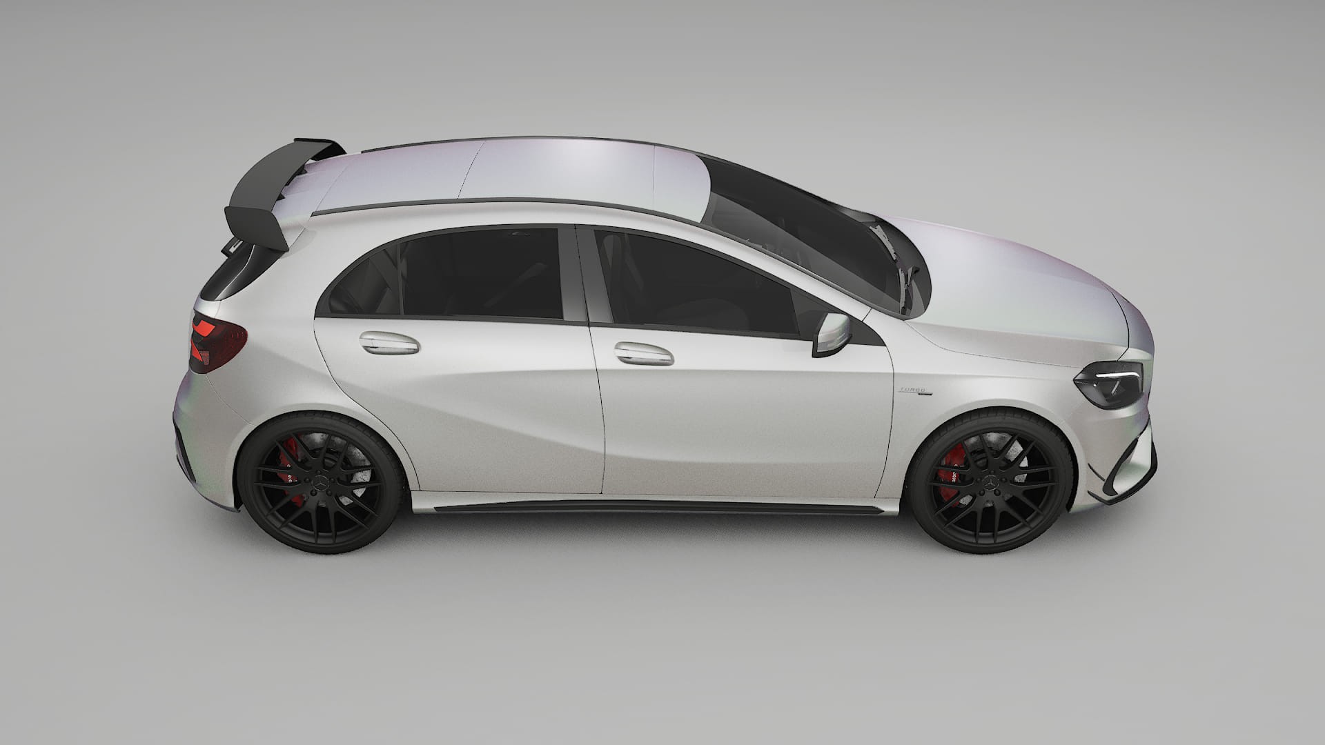 Mercedes A45 AMG W176 TPU Paint Protection Film | NEBULA Color Change PPF Full Pre-Cut Kit