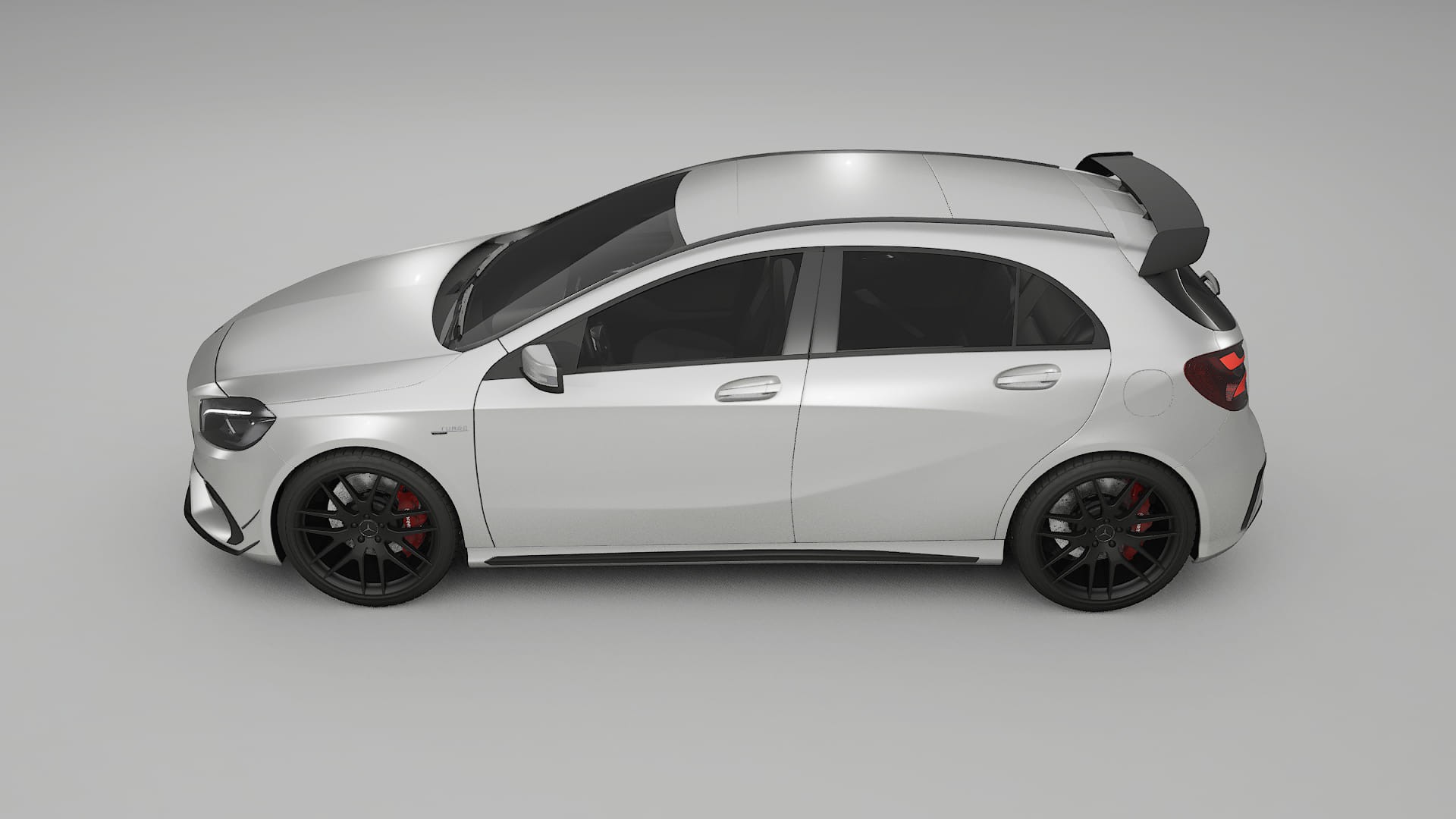 Mercedes A45 AMG W176 TPU Paint Protection Film | OPAL Color Change PPF Full Pre-Cut Kit