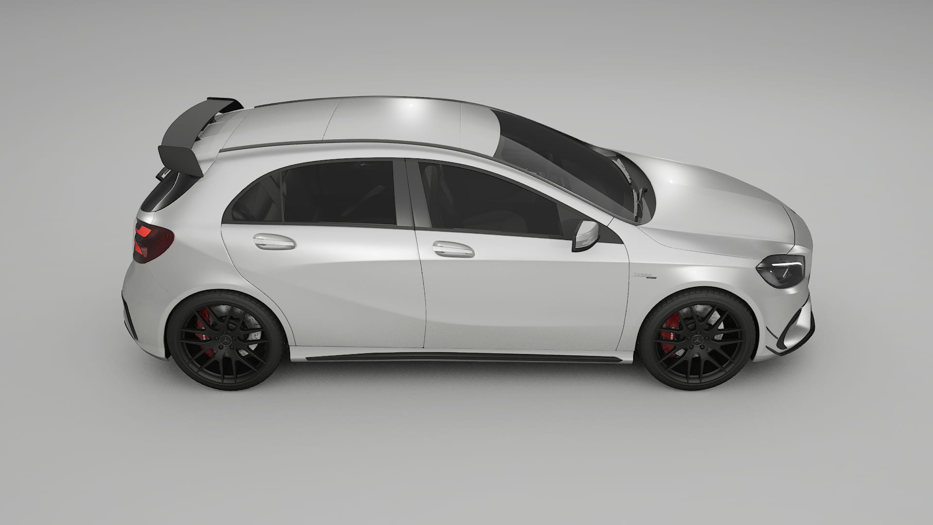 Mercedes A45 AMG W176 TPU Paint Protection Film | OPAL Color Change PPF Full Pre-Cut Kit