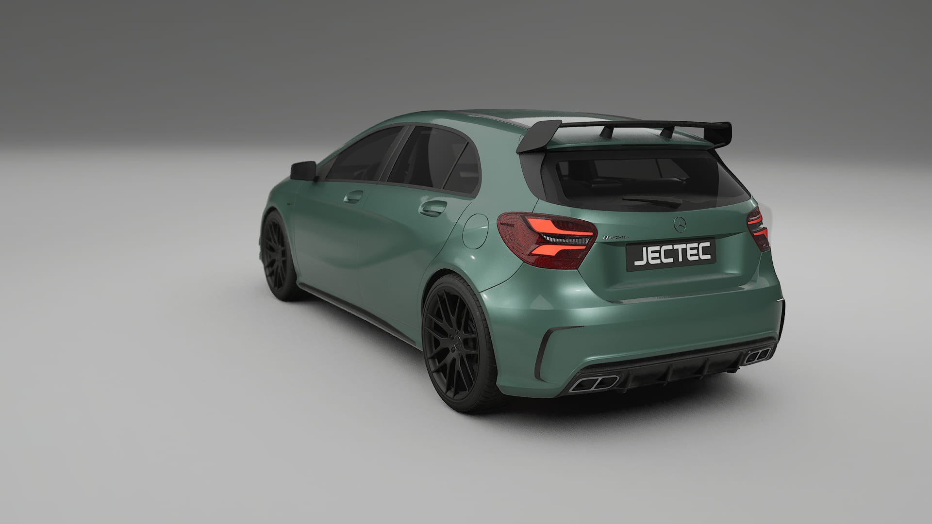 Mercedes A45 AMG W176 TPU Paint Protection Film | EVERGREEN Color Change PPF Full Pre-Cut Kit