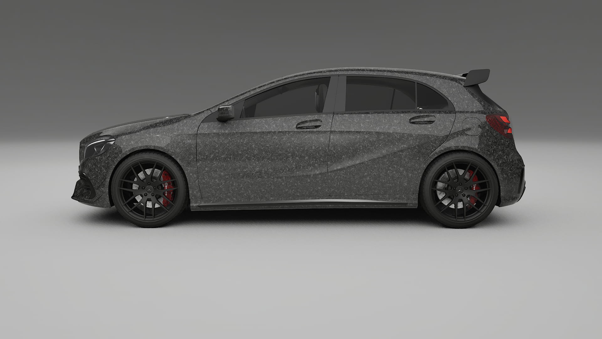 Mercedes A45 AMG W176 TPU Paint Protection Film | FORGED S Color Change PPF Full Pre-Cut Kit
