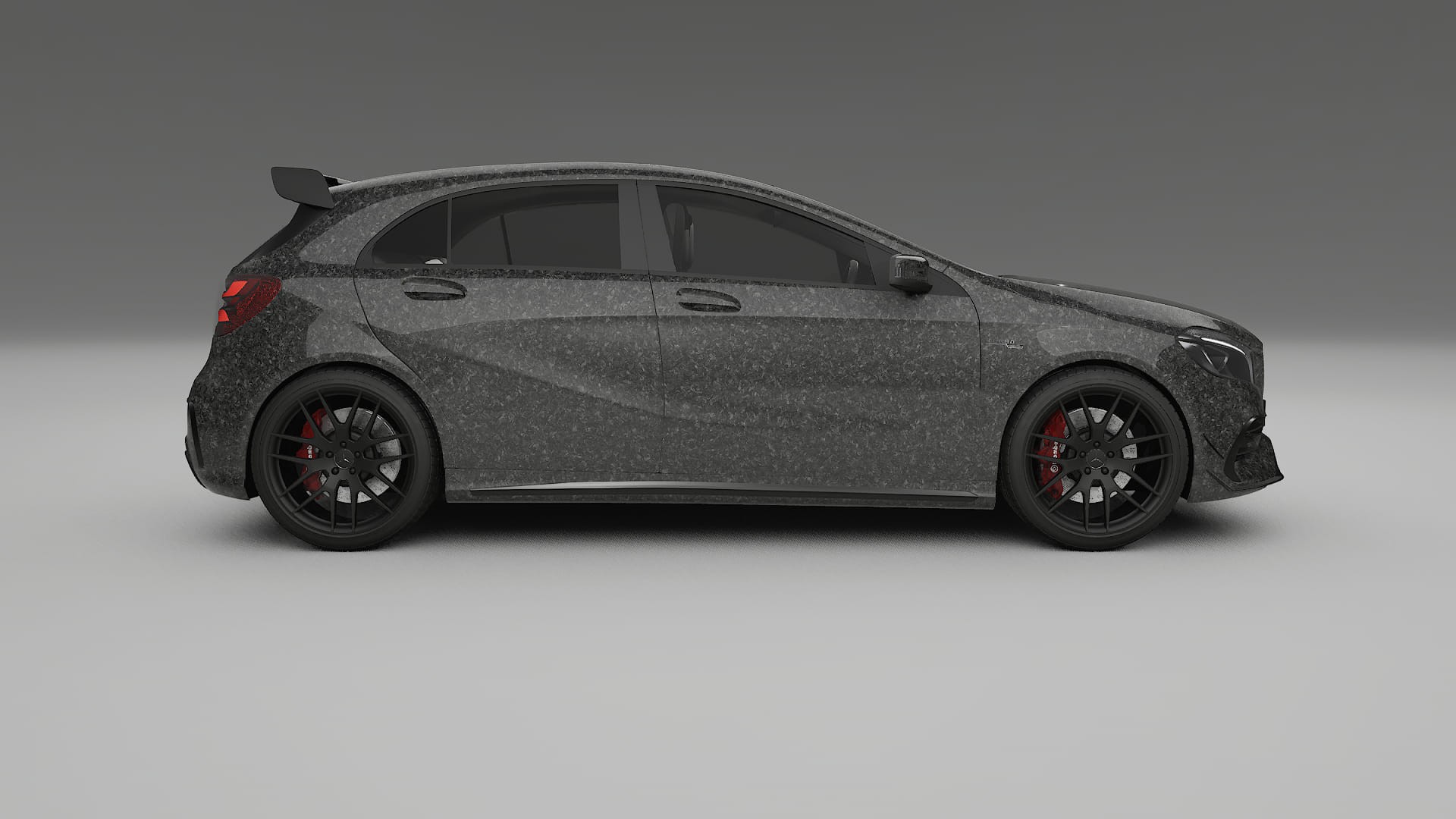 Mercedes A45 AMG W176 TPU Paint Protection Film | FORGED S Color Change PPF Full Pre-Cut Kit
