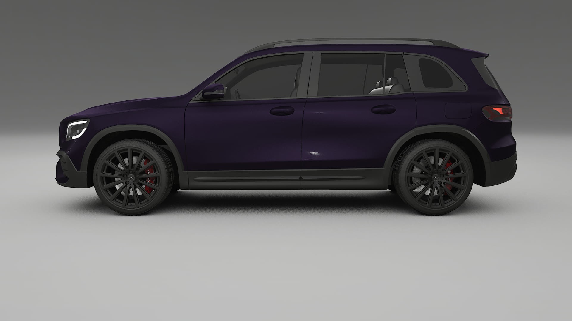 Mercedes AMG GLB TPU Paint Protection Film | VIOLET Color Change PPF Full Pre-Cut Kit