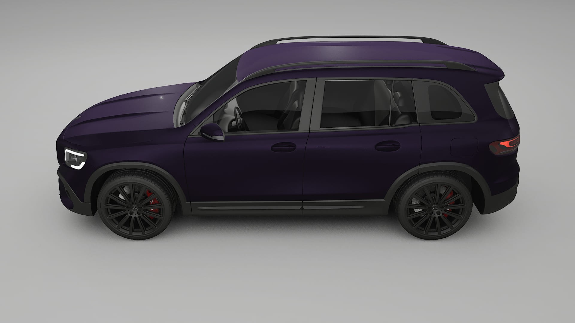 Mercedes AMG GLB TPU Paint Protection Film | VIOLET Color Change PPF Full Pre-Cut Kit