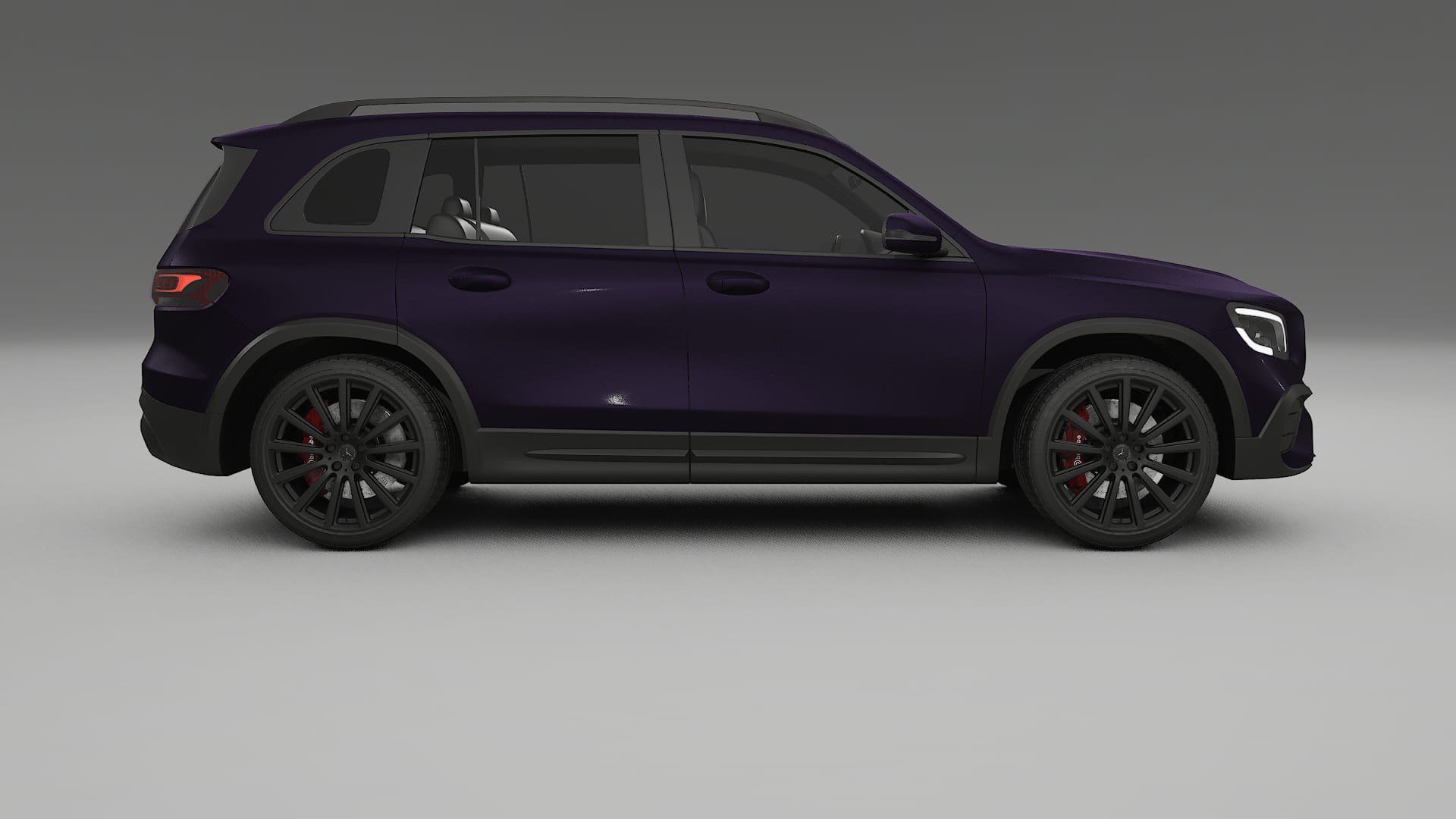 Mercedes AMG GLB TPU Paint Protection Film | VIOLET Color Change PPF Full Pre-Cut Kit