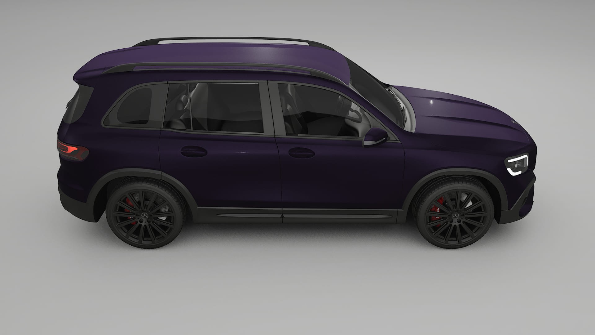 Mercedes AMG GLB TPU Paint Protection Film | VIOLET Color Change PPF Full Pre-Cut Kit