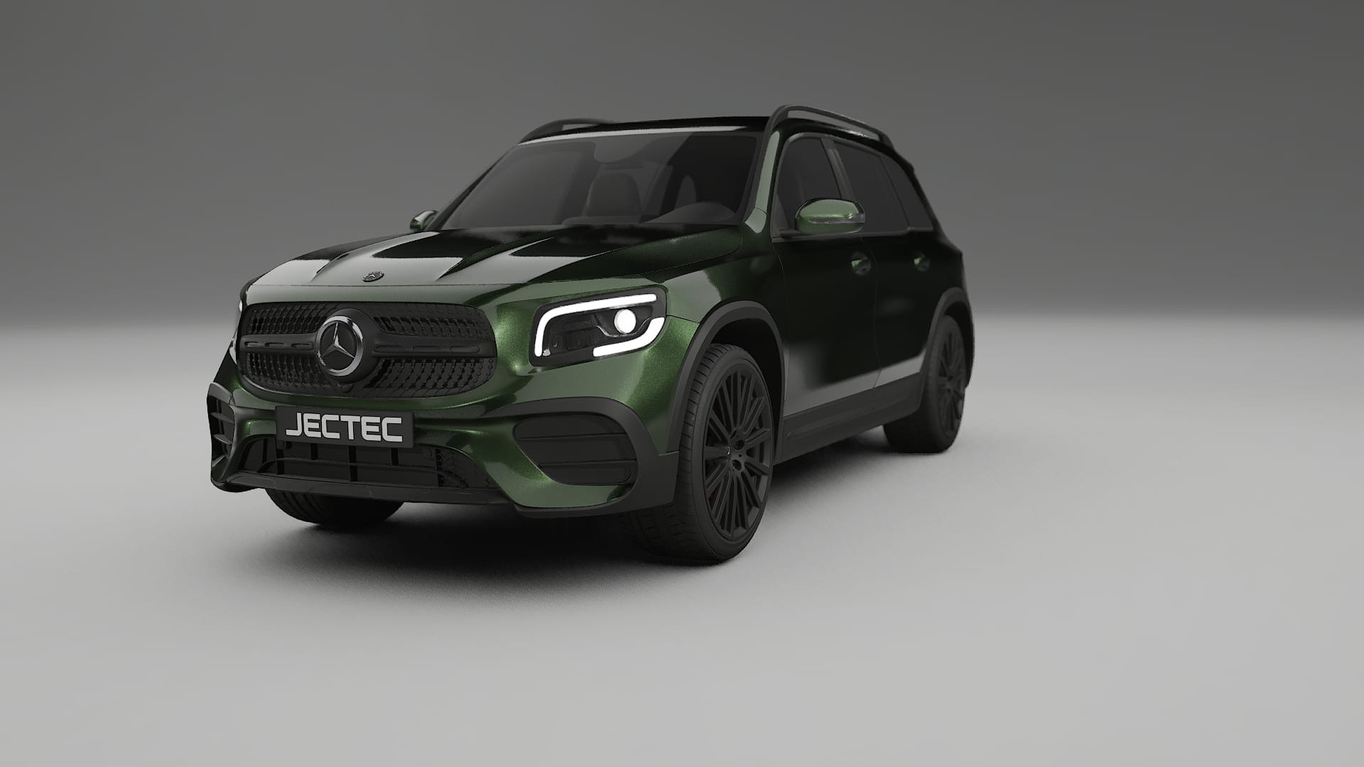 Mercedes AMG GLB TPU Paint Protection Film | LAGOON Color Change PPF Full Pre-Cut Kit