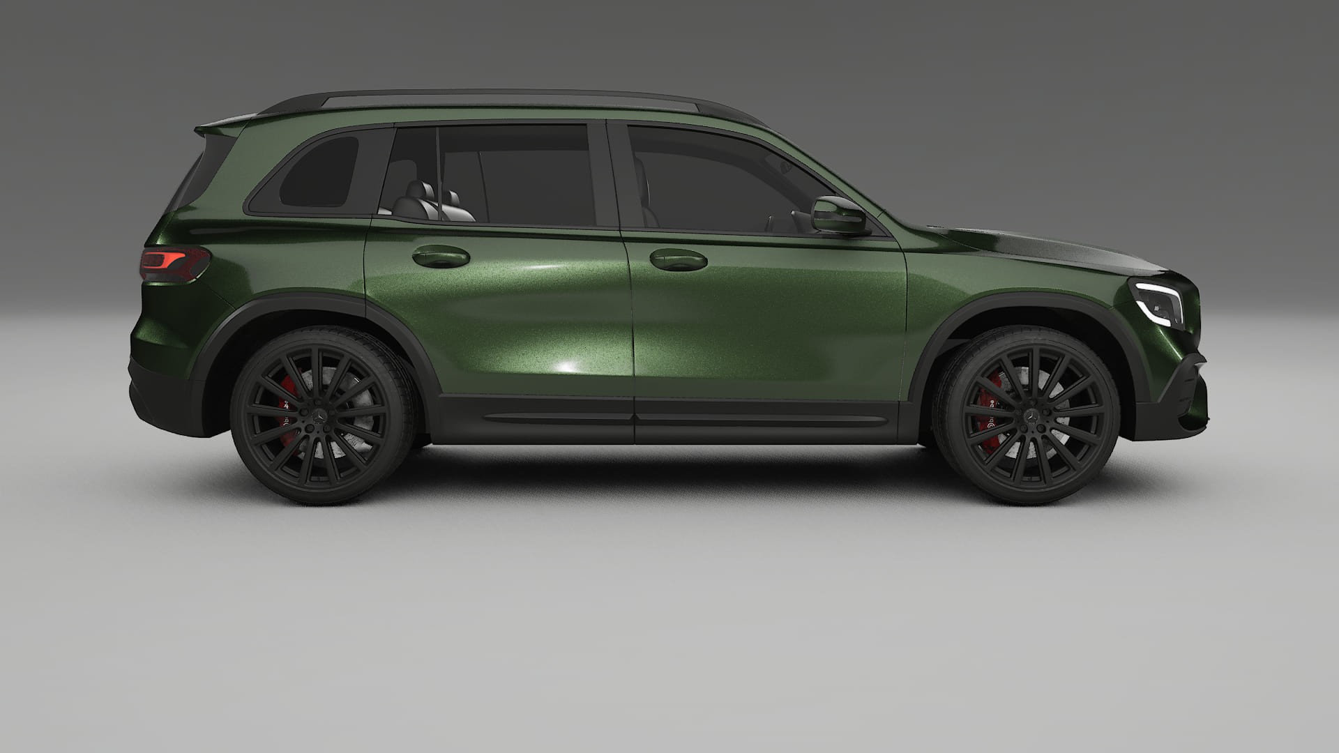 Mercedes AMG GLB TPU Paint Protection Film | LAGOON Color Change PPF Full Pre-Cut Kit