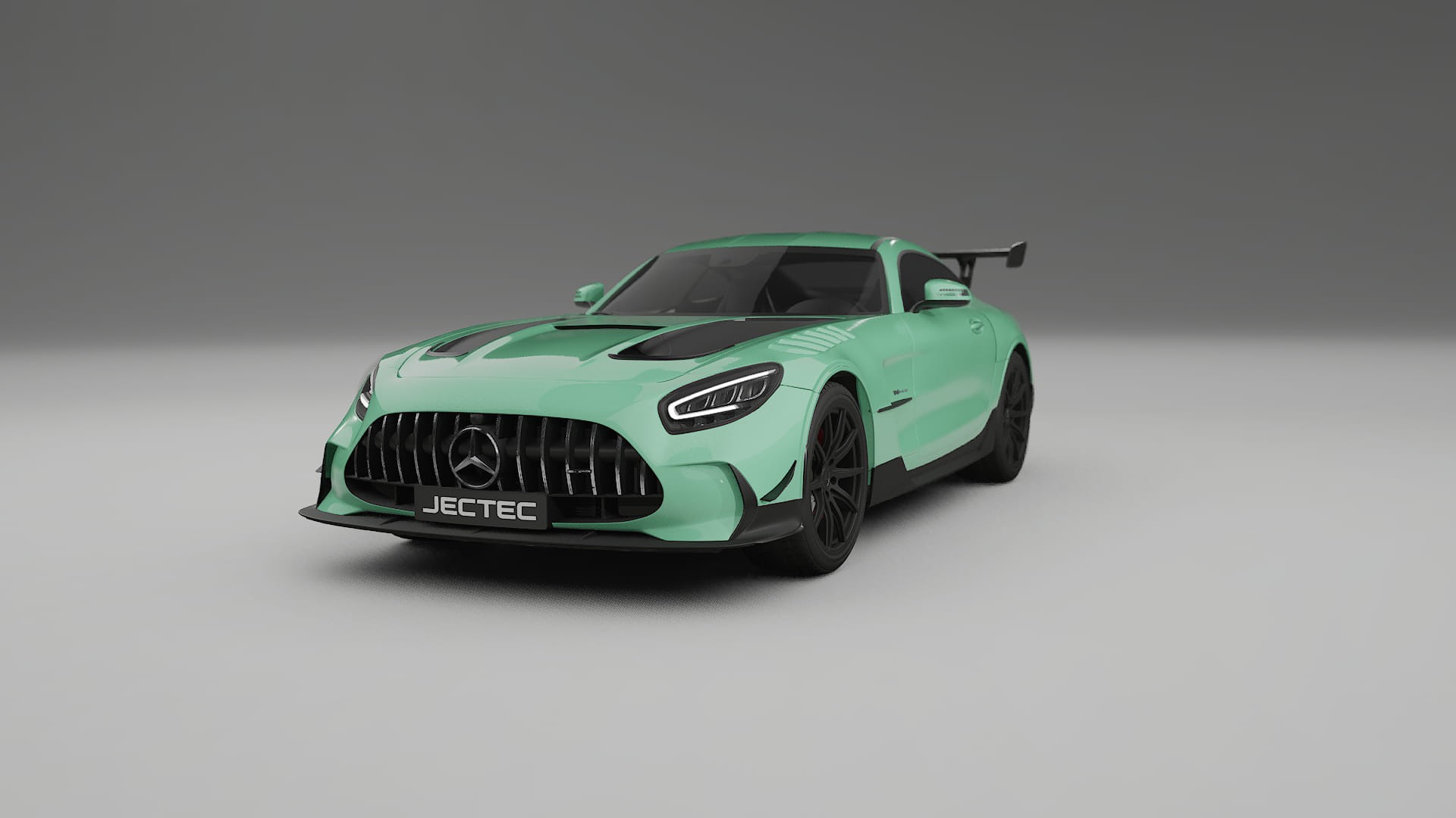 Mercedes AMG GT Black Series C192 Coupe TPU Paint Protection Film | DUSTY Color Change PPF Full Pre-Cut Kit