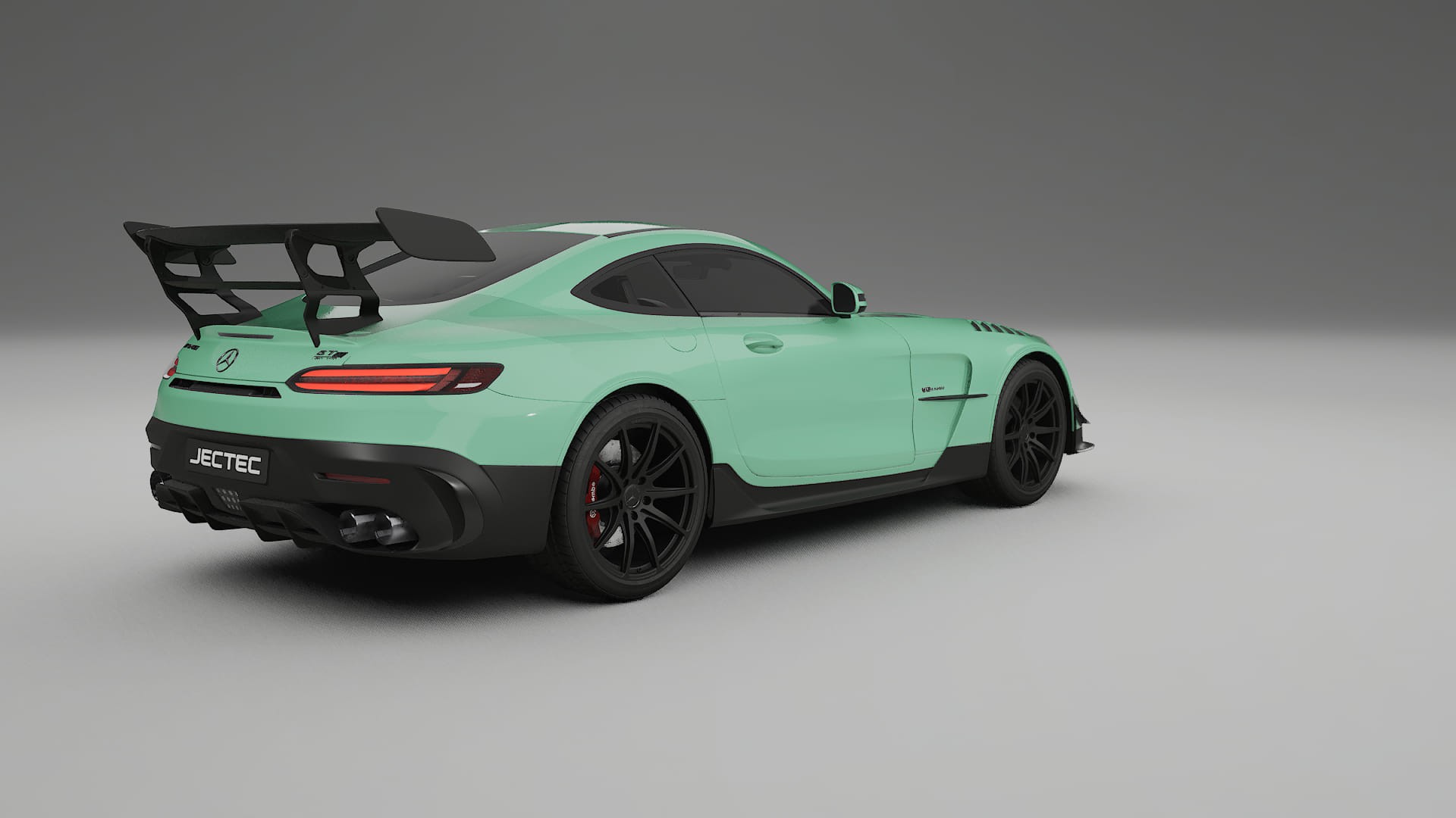 Mercedes AMG GT Black Series C192 Coupe TPU Paint Protection Film | DUSTY Color Change PPF Full Pre-Cut Kit