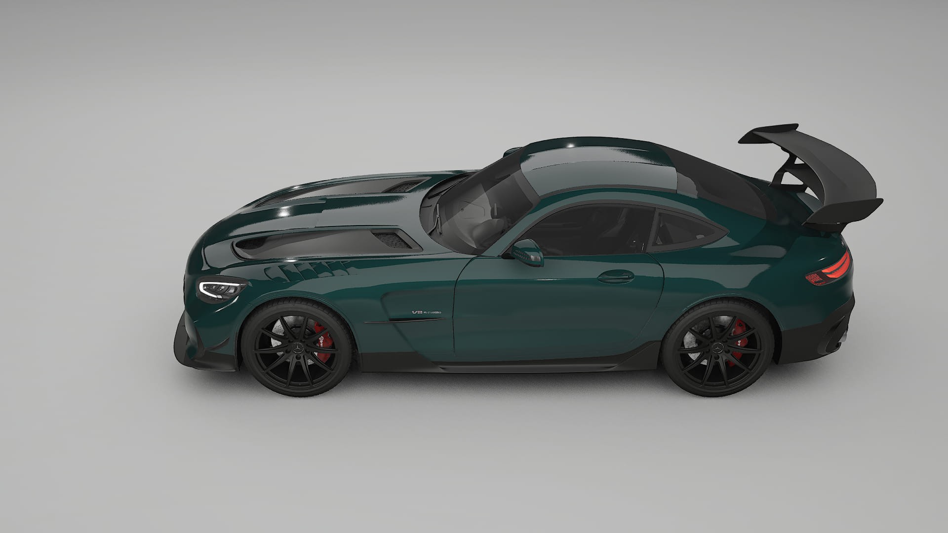 Mercedes AMG GT Black Series C192 Coupe TPU Paint Protection Film | INFERNO Color Change PPF Full Pre-Cut Kit