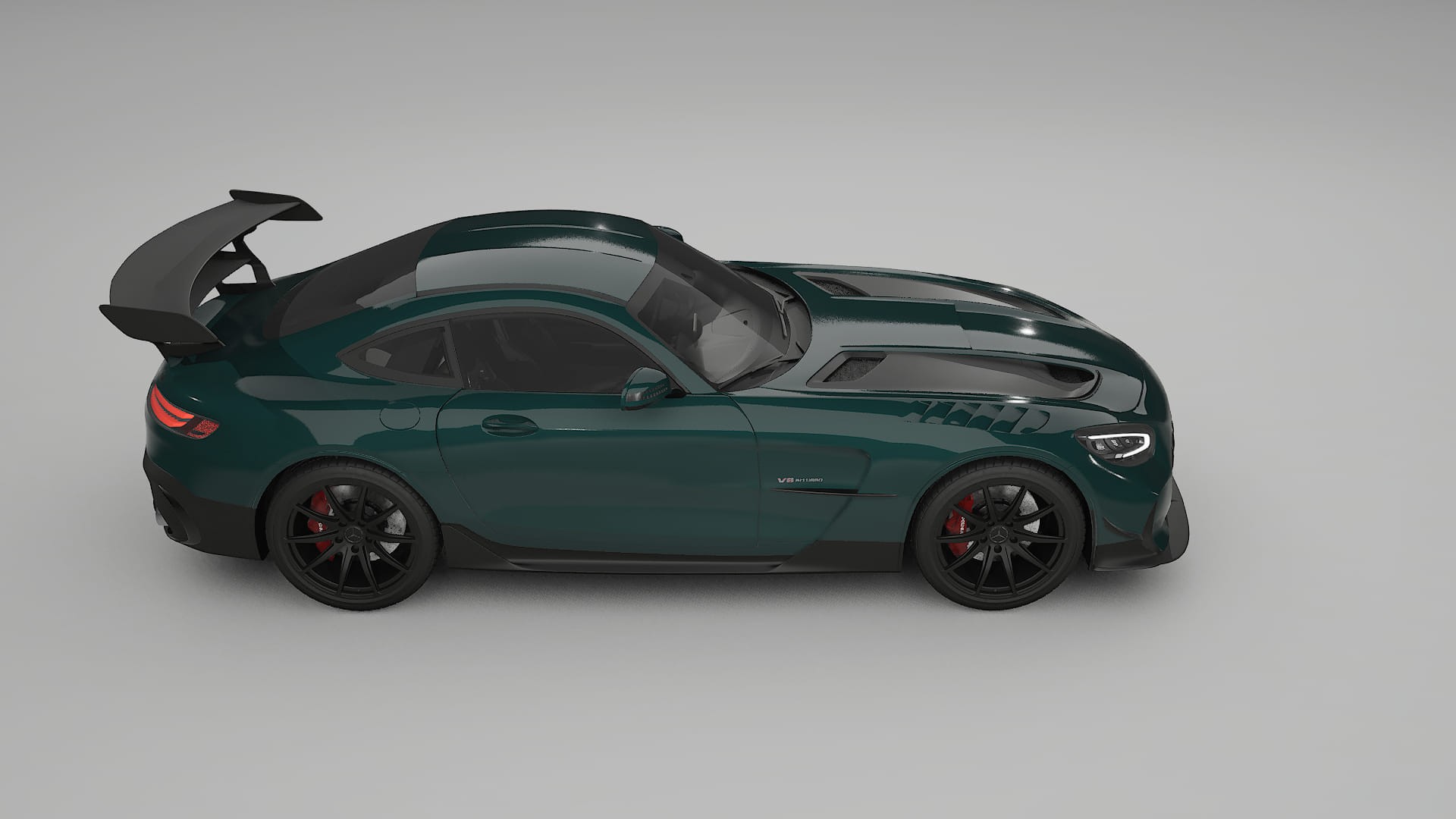 Mercedes AMG GT Black Series C192 Coupe TPU Paint Protection Film | INFERNO Color Change PPF Full Pre-Cut Kit