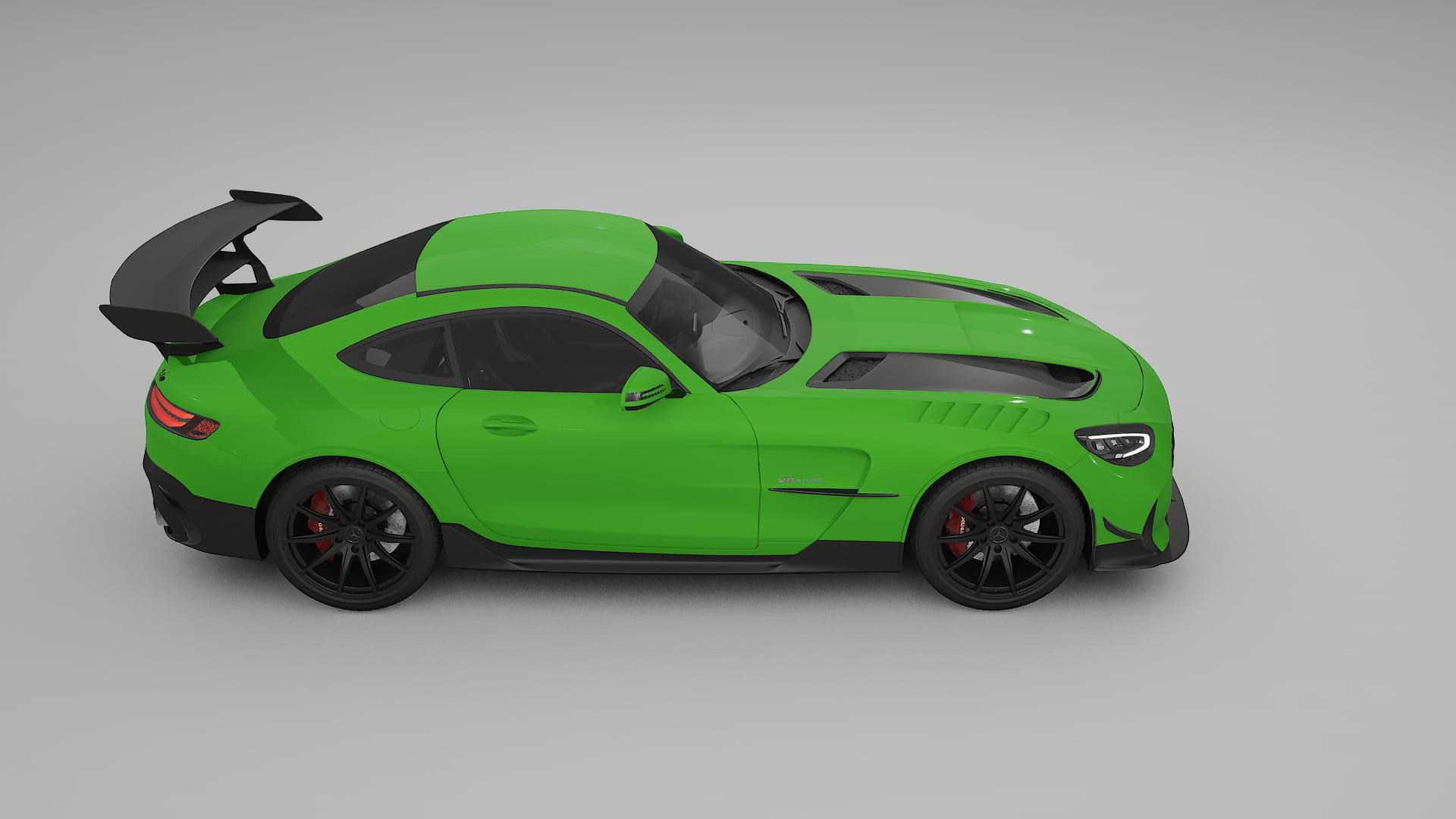 Mercedes AMG GT Black Series C192 Coupe TPU Paint Protection Film | VENOM Color Change PPF Full Pre-Cut Kit