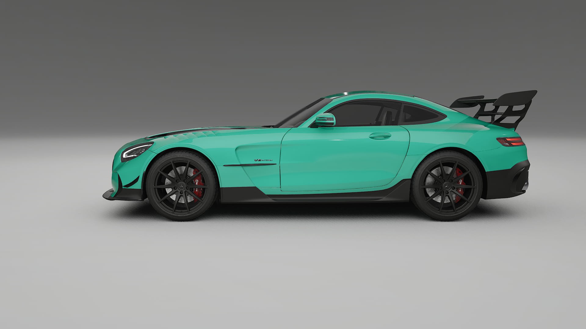 Mercedes AMG GT Black Series C192 Coupe TPU Paint Protection Film | JEWEL Color Change PPF Full Pre-Cut Kit