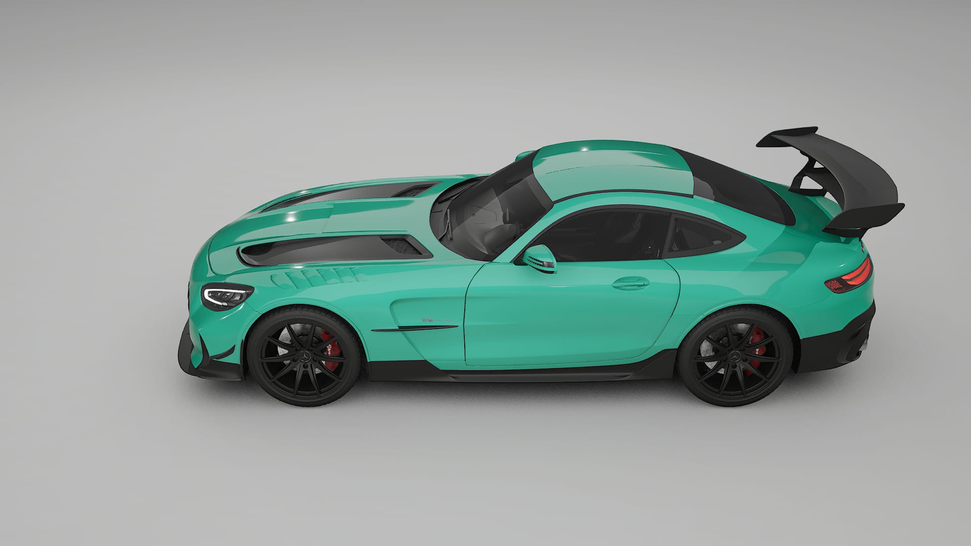 Mercedes AMG GT Black Series C192 Coupe TPU Paint Protection Film | JEWEL Color Change PPF Full Pre-Cut Kit