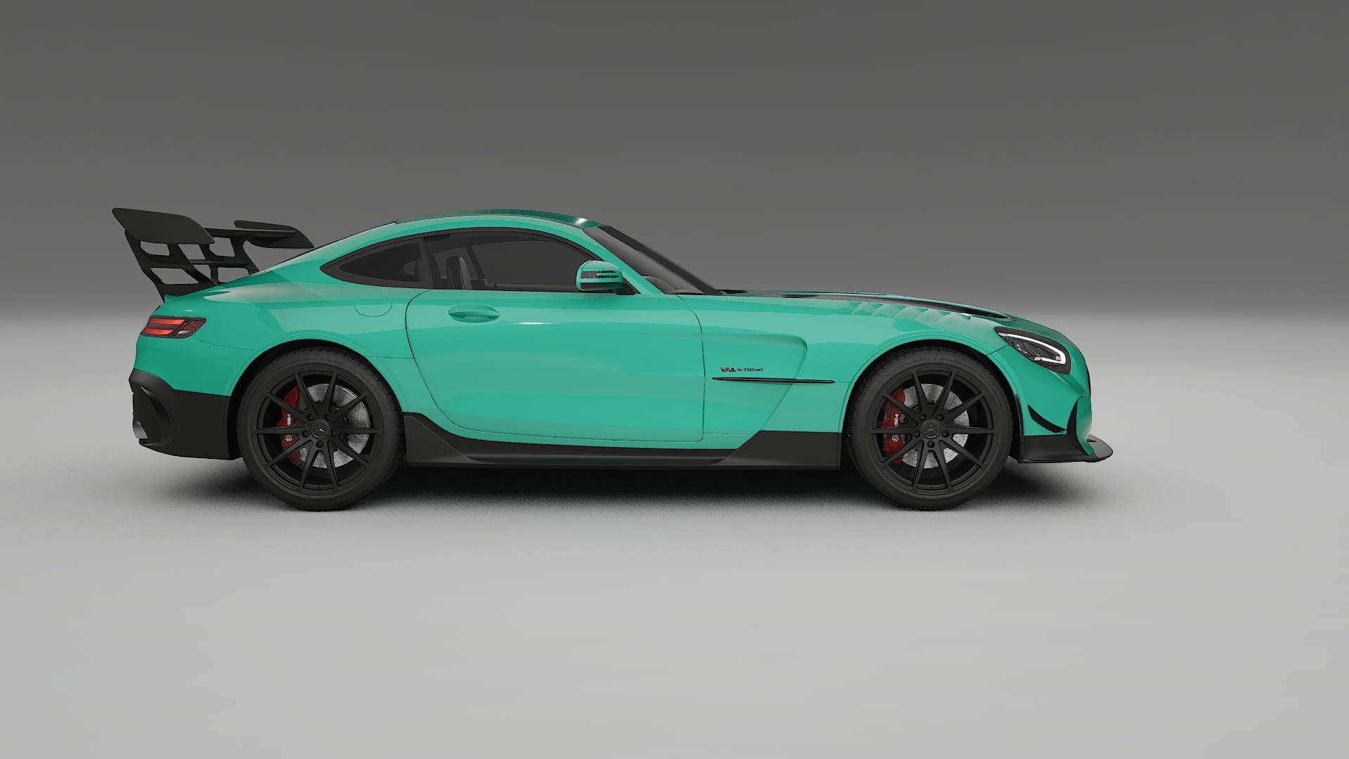 Mercedes AMG GT Black Series C192 Coupe TPU Paint Protection Film | JEWEL Color Change PPF Full Pre-Cut Kit