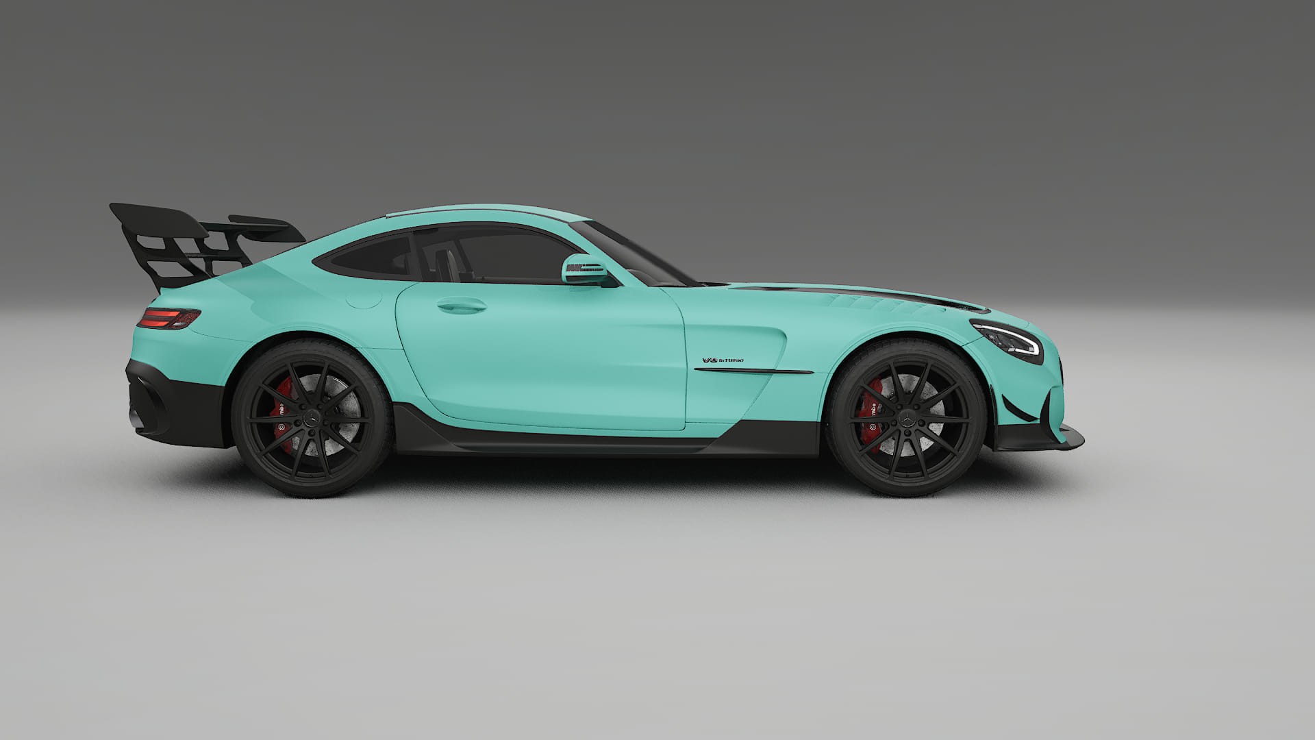 Mercedes AMG GT Black Series C192 Coupe TPU Paint Protection Film | FROST Color Change PPF Full Pre-Cut Kit