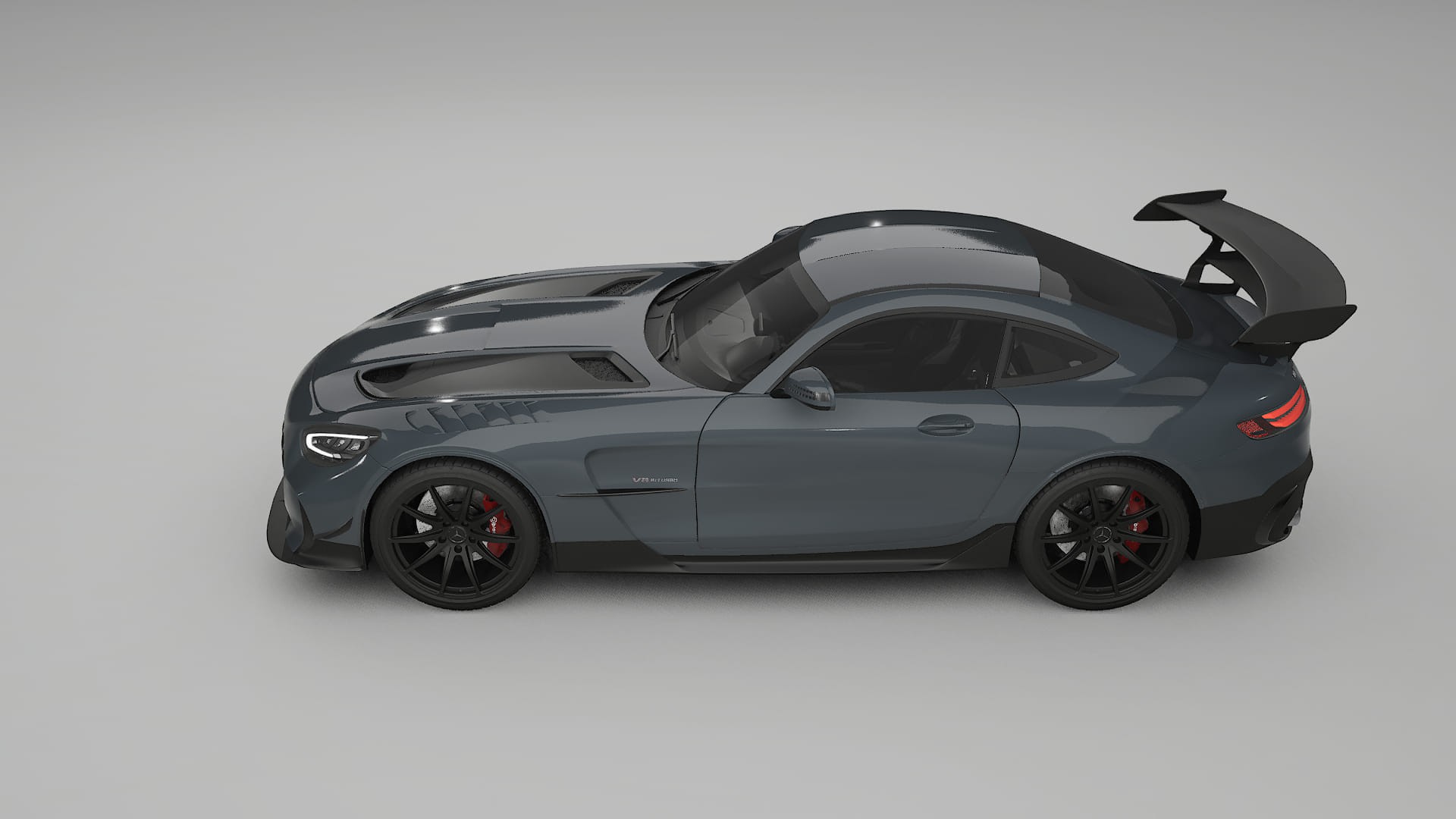 Mercedes AMG GT Black Series C192 Coupe TPU Paint Protection Film | GRANITE Color Change PPF Full Pre-Cut Kit