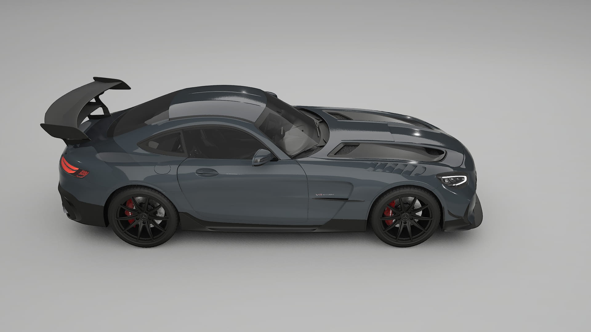 Mercedes AMG GT Black Series C192 Coupe TPU Paint Protection Film | GRANITE Color Change PPF Full Pre-Cut Kit